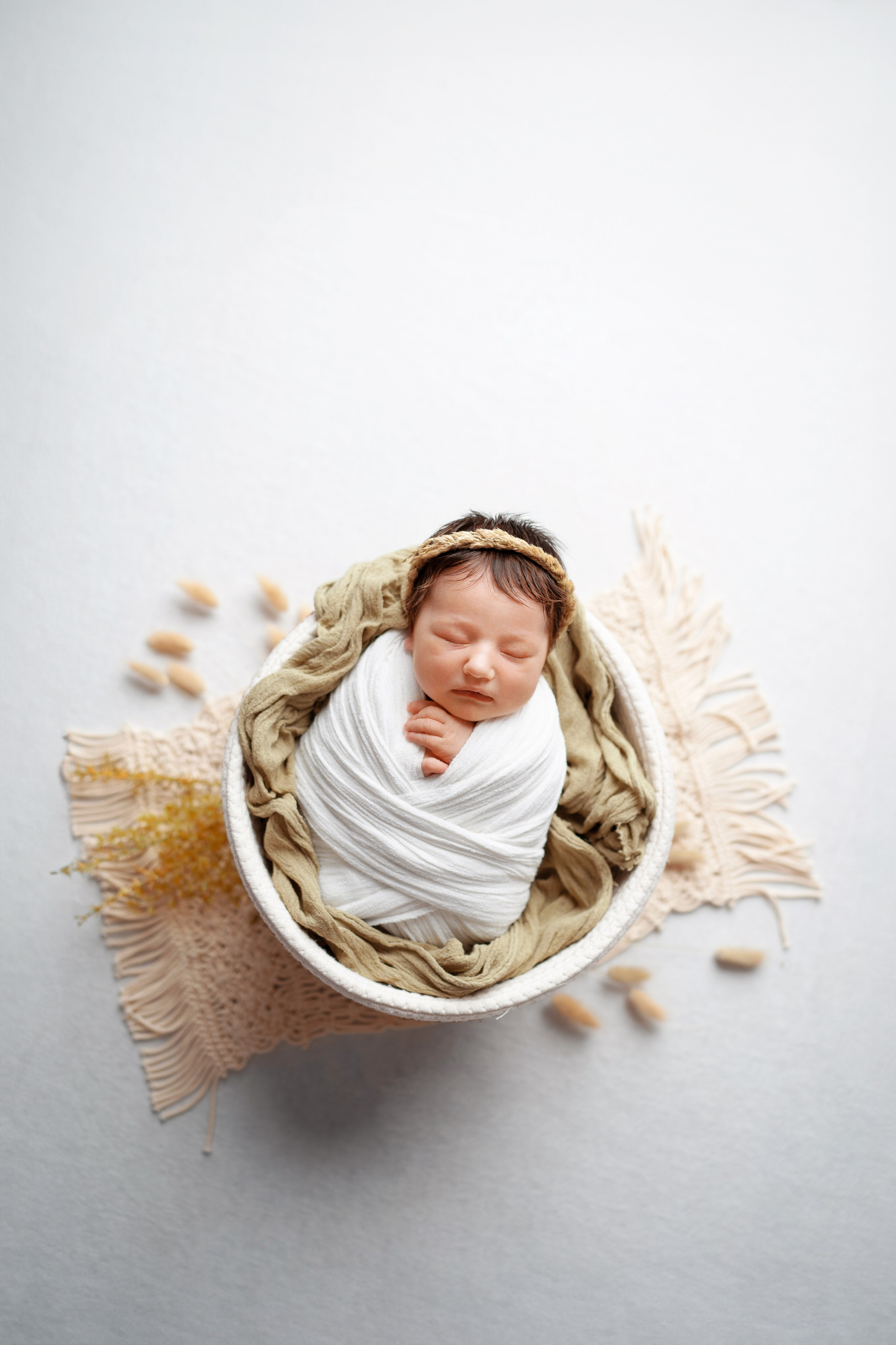 Оливия. Фотограф новорожденных и детей первого года Евгения Михалькевич