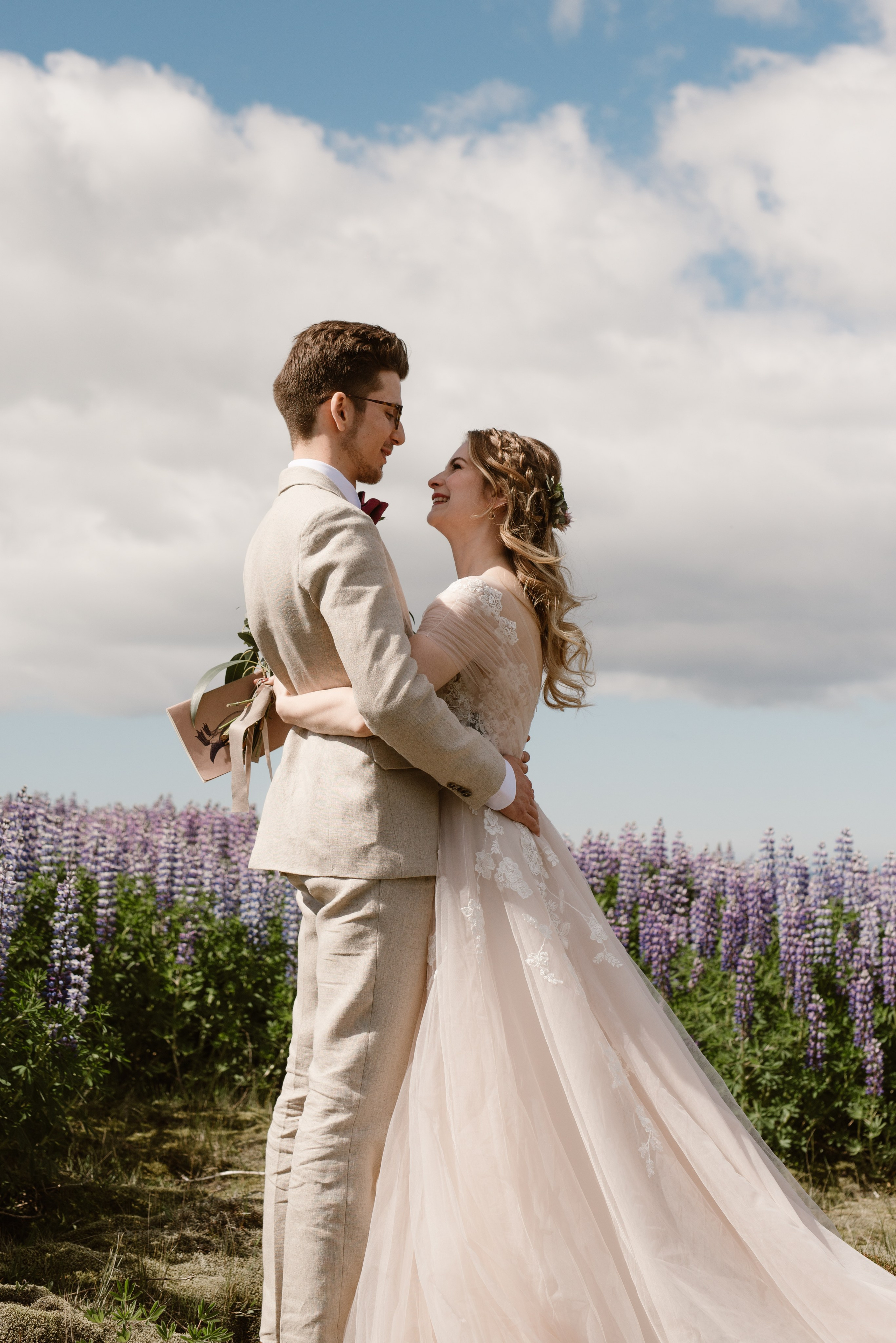 Alina and Grettar. Michalina Dzianach Wedding Photographer Iceland