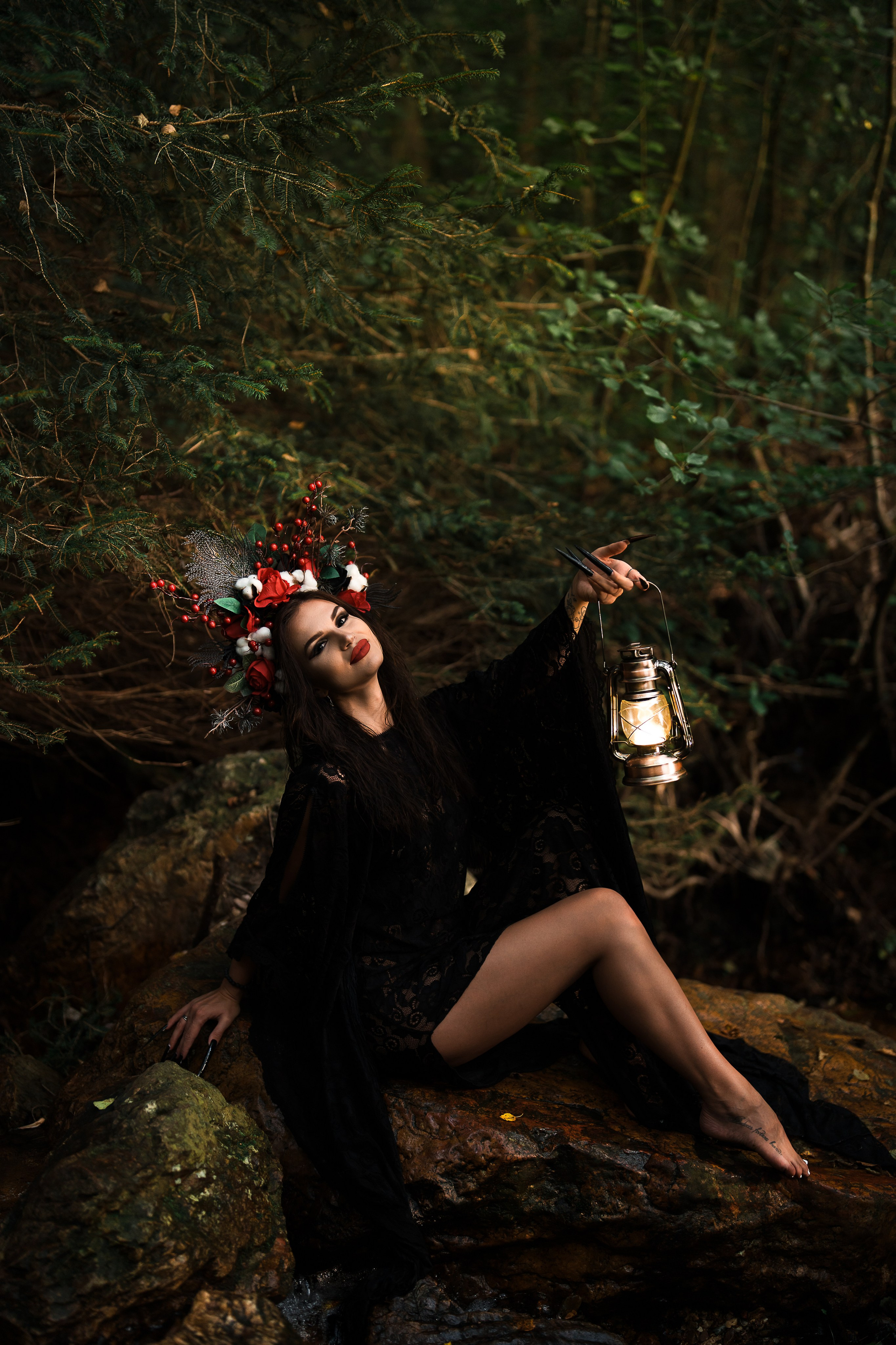 Witch at the lake. Familien, Lifestyle und Portrait Fotografin in Trier, Luxembourg