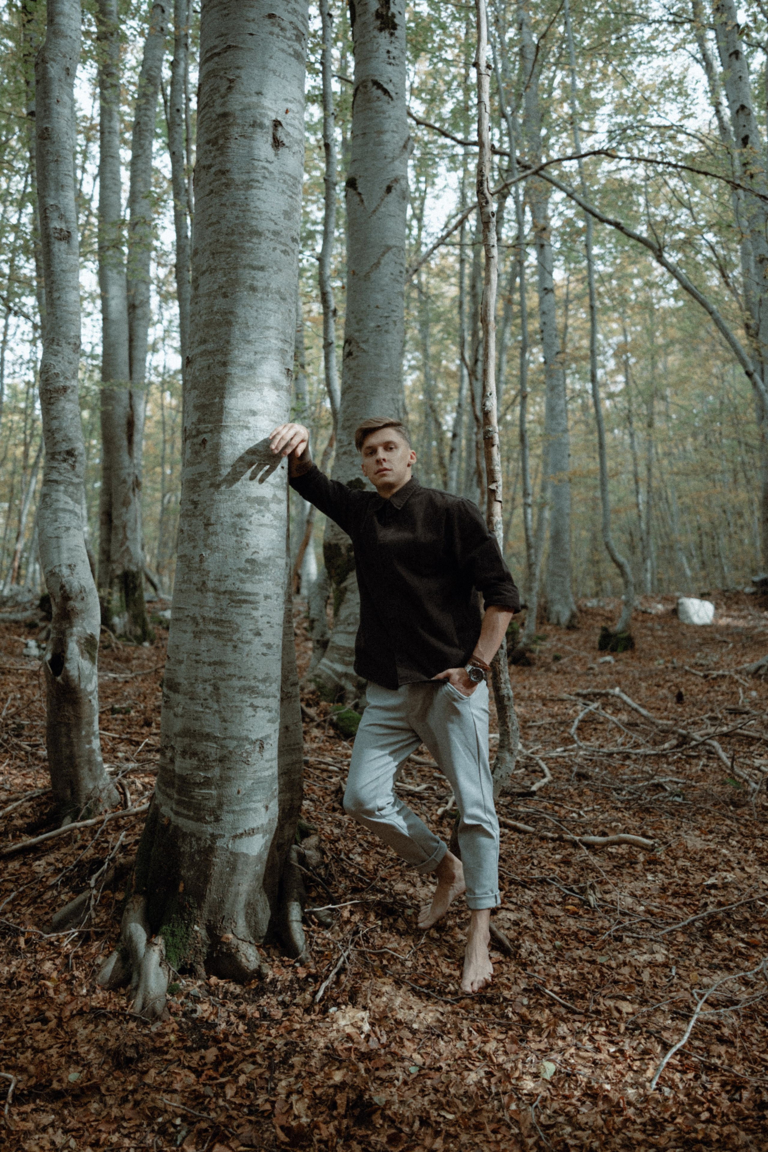 Nikita lost in the forest. Creative photographer in Madrid Anna Dvorianskaia