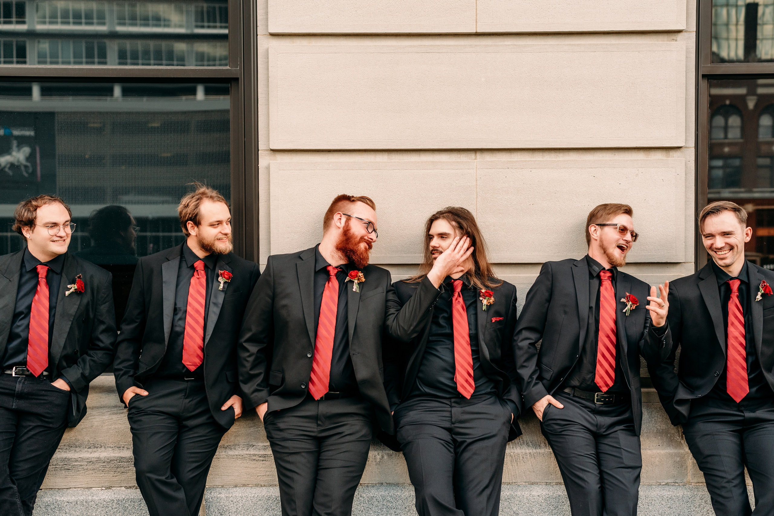 Bold & Dramatic Wedding at The Paper Mill on The Landing | Fort Wayne Wedding Photographer. Alexandria Danielle Photography | Fort Wayne & Indianapolis Wedding Photographer