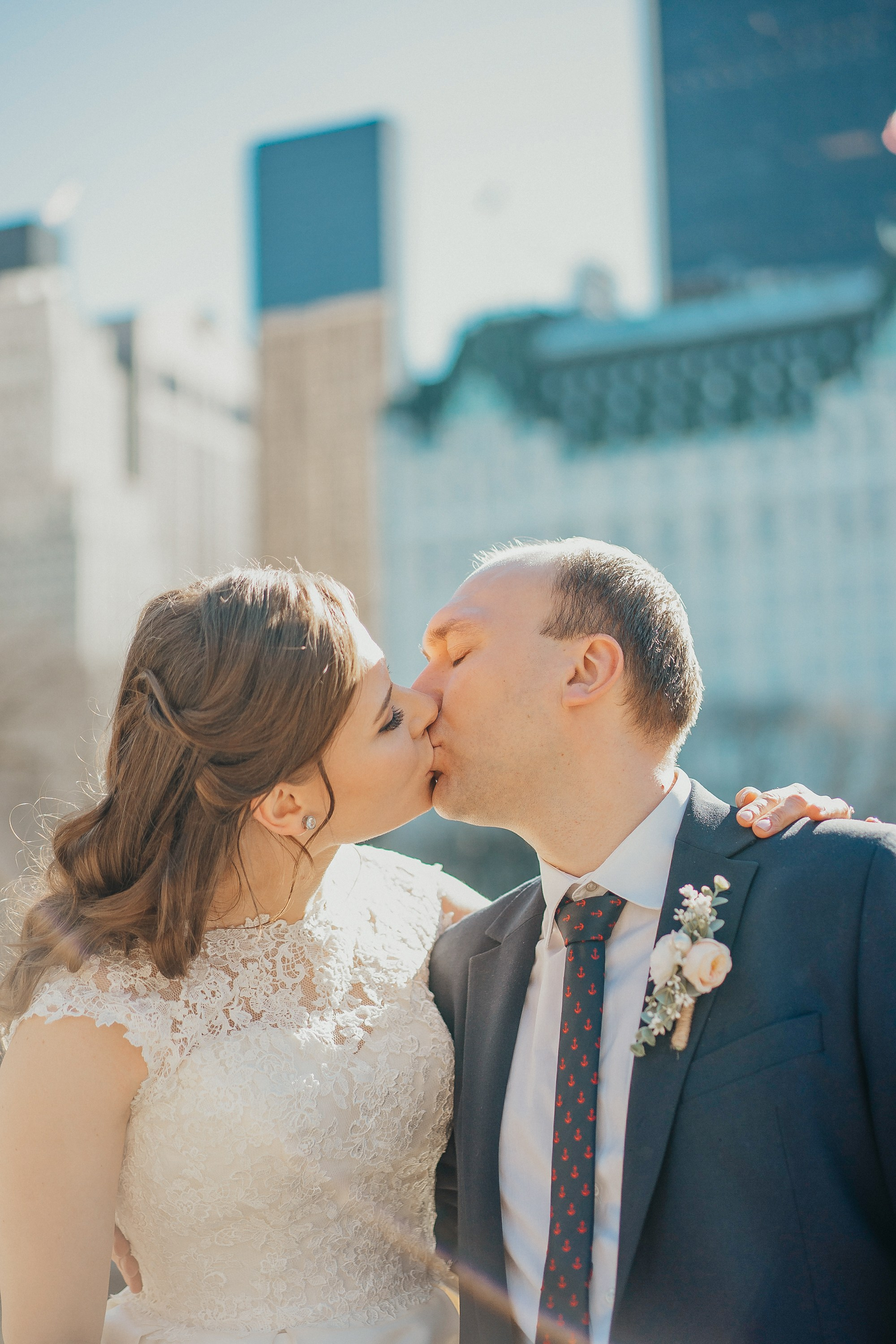 Elopement wedding in Central Park. Portrait and wedding photographer in New York