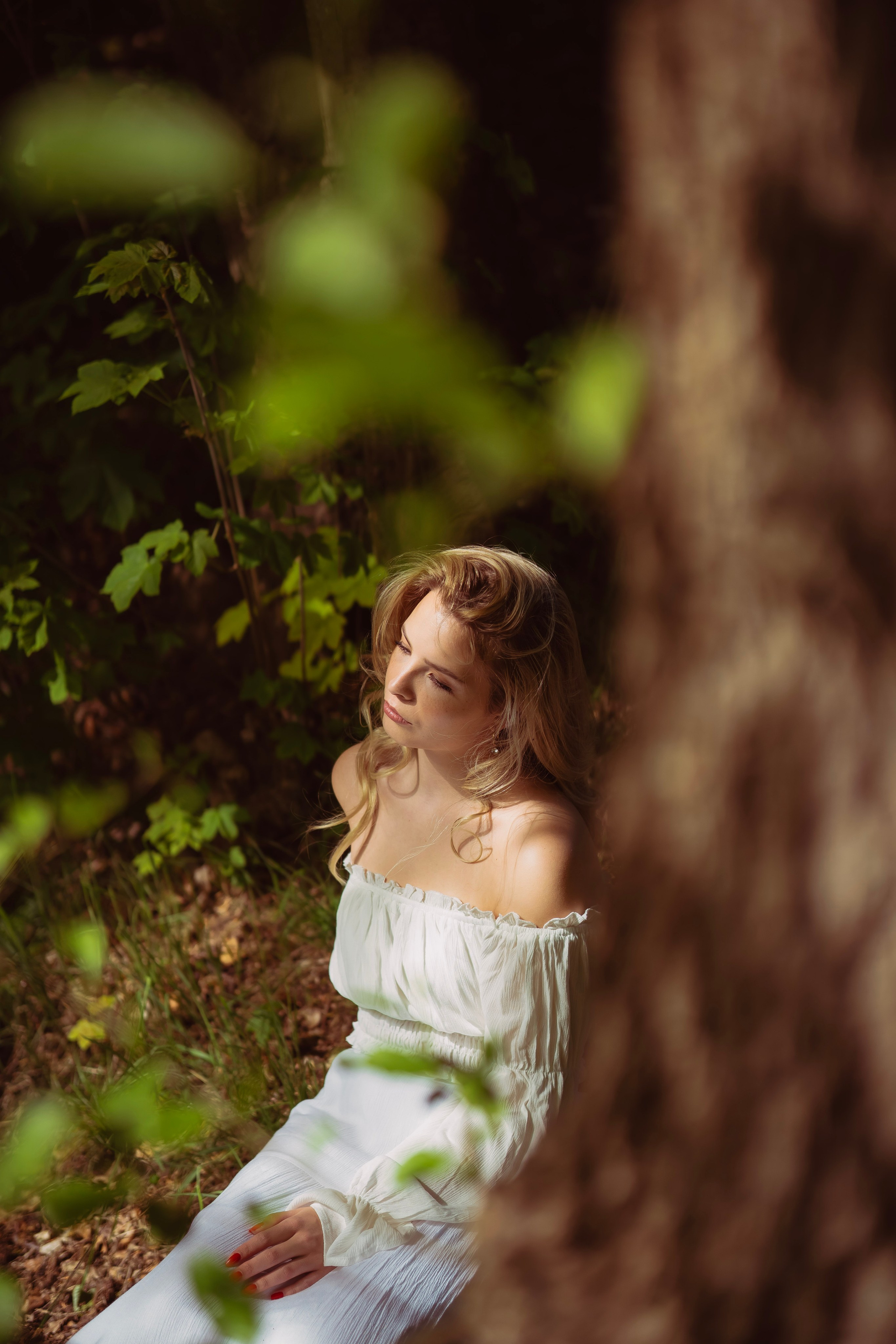 Magical enchanted forest photoshoot in Netherlands