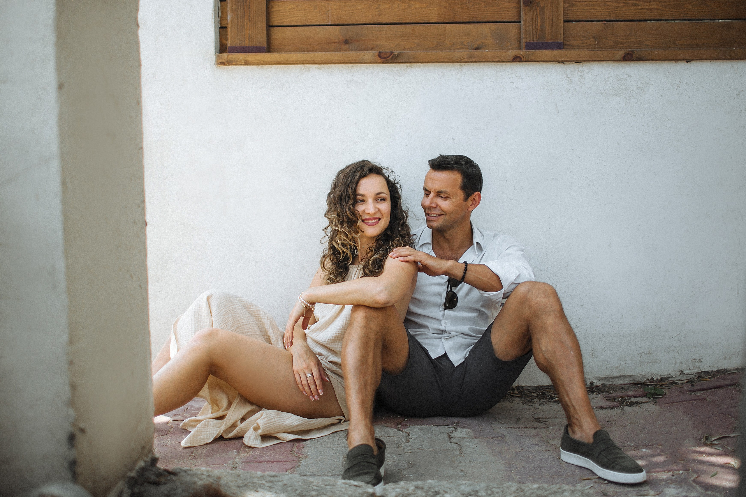 Morning in Bat Galim. Family photographer in Israel