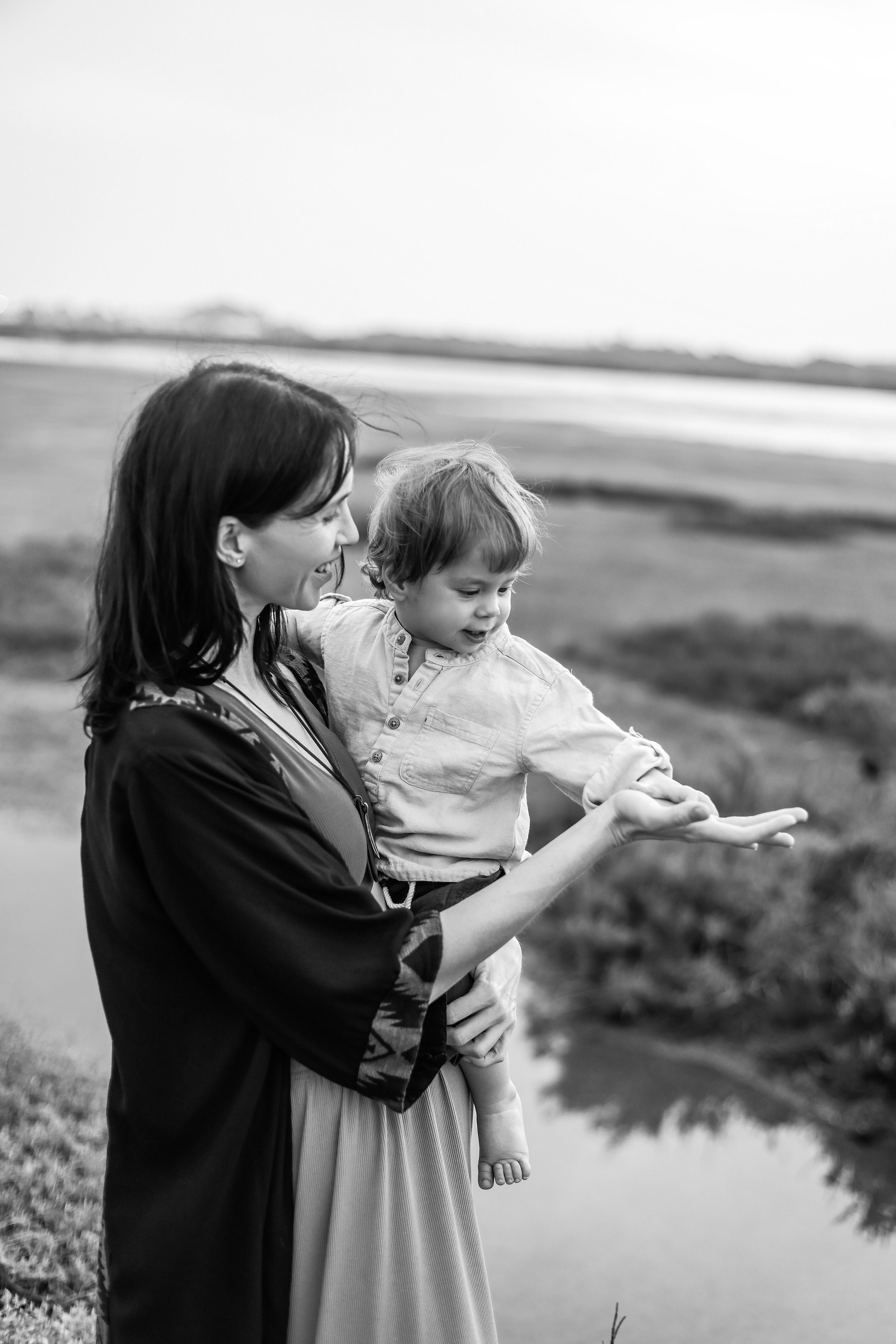 Little curls in Atlit. Family photographer in Israel