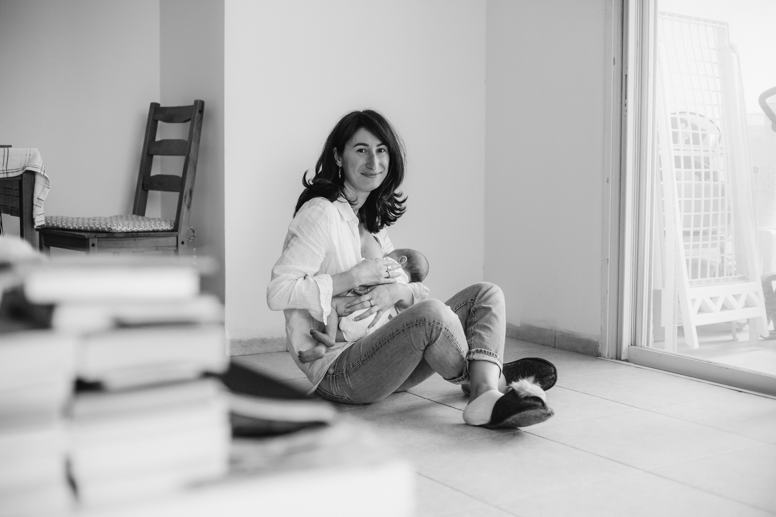 Sweet home / Ayala 3 month. Family photographer in Israel