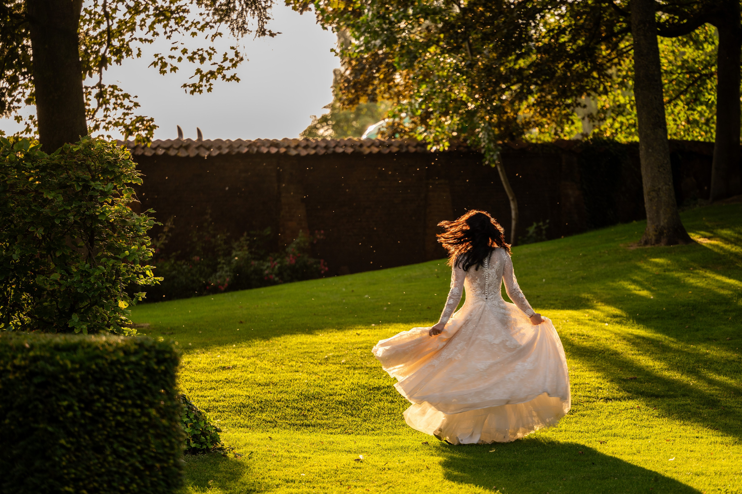 Fotograf de nuntă Slobozia Ialomița - mireasa la apus