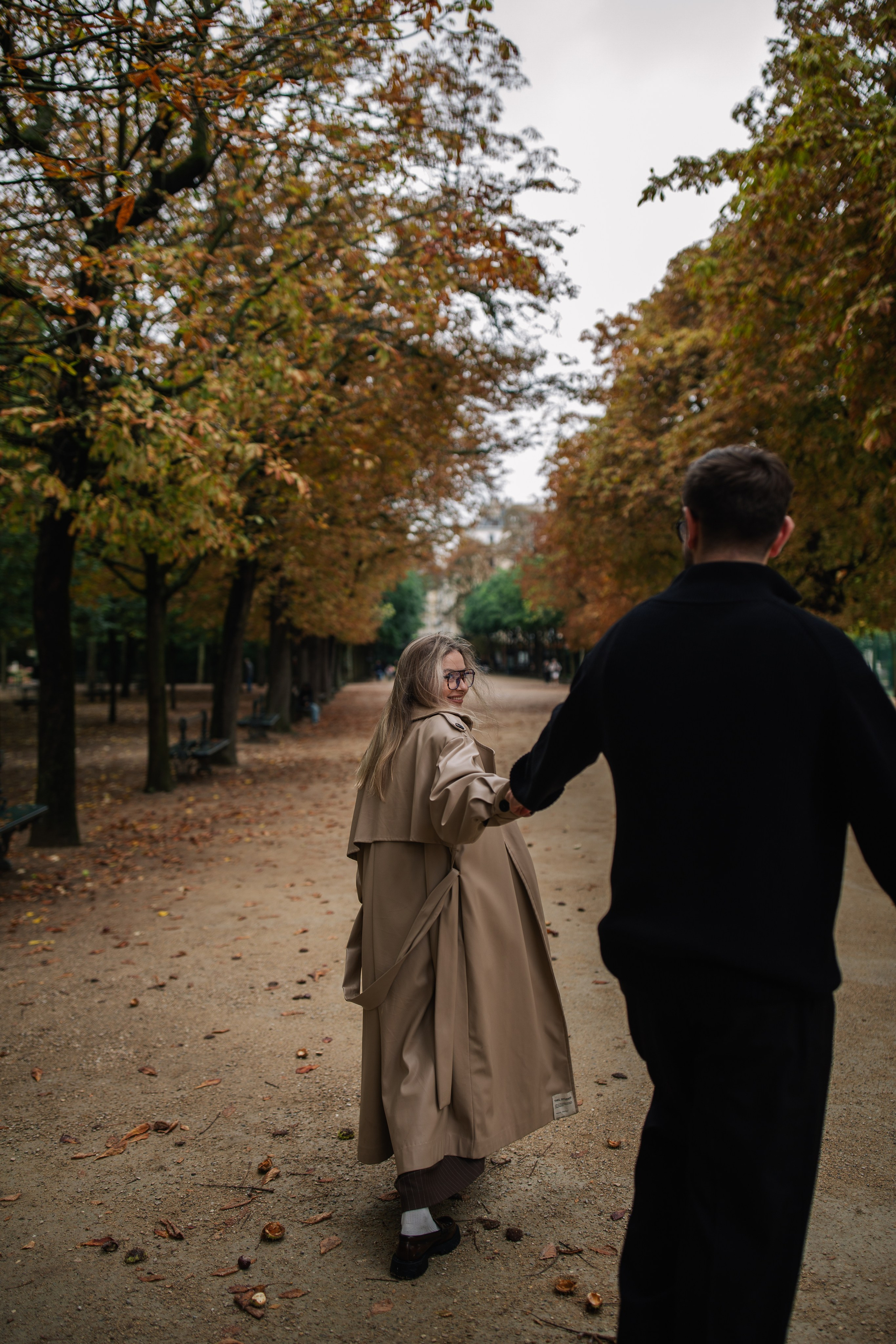 Autumn love story in Paris. Photographe à Rouen, France