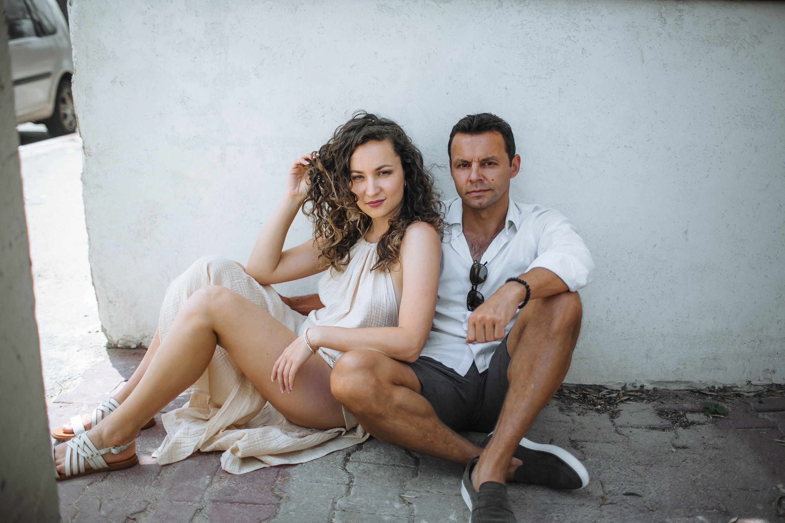 Morning in Bat Galim. Family photographer in Israel