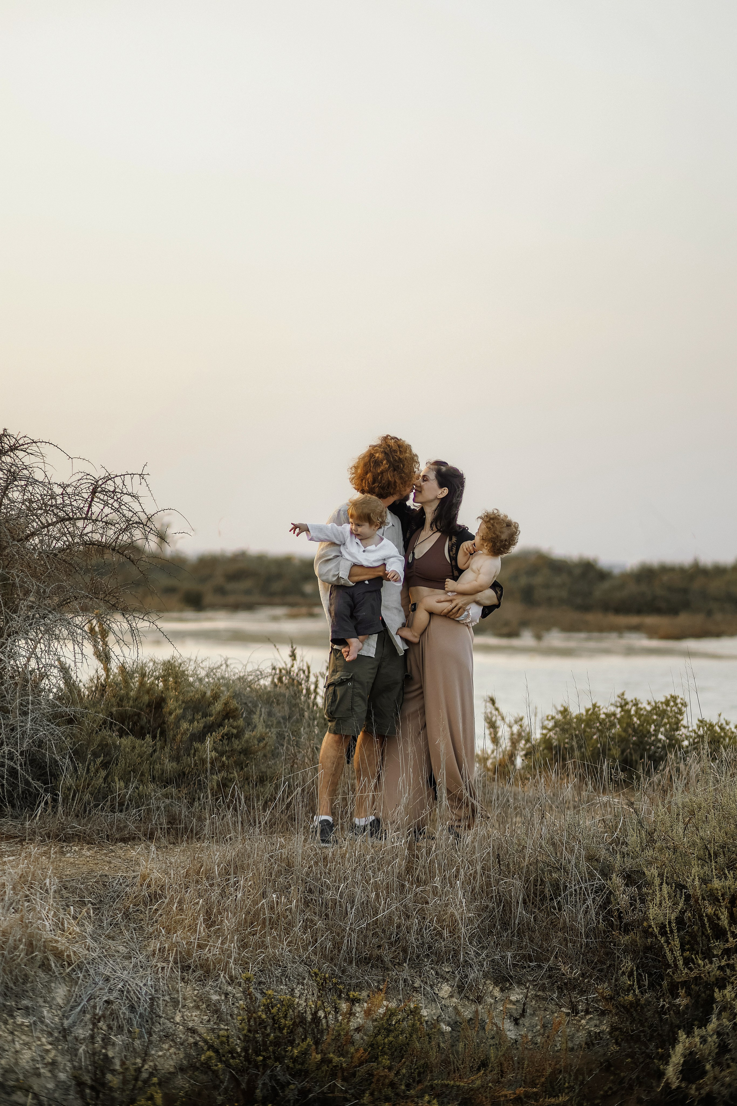 Little curls in Atlit. Family photographer in Israel