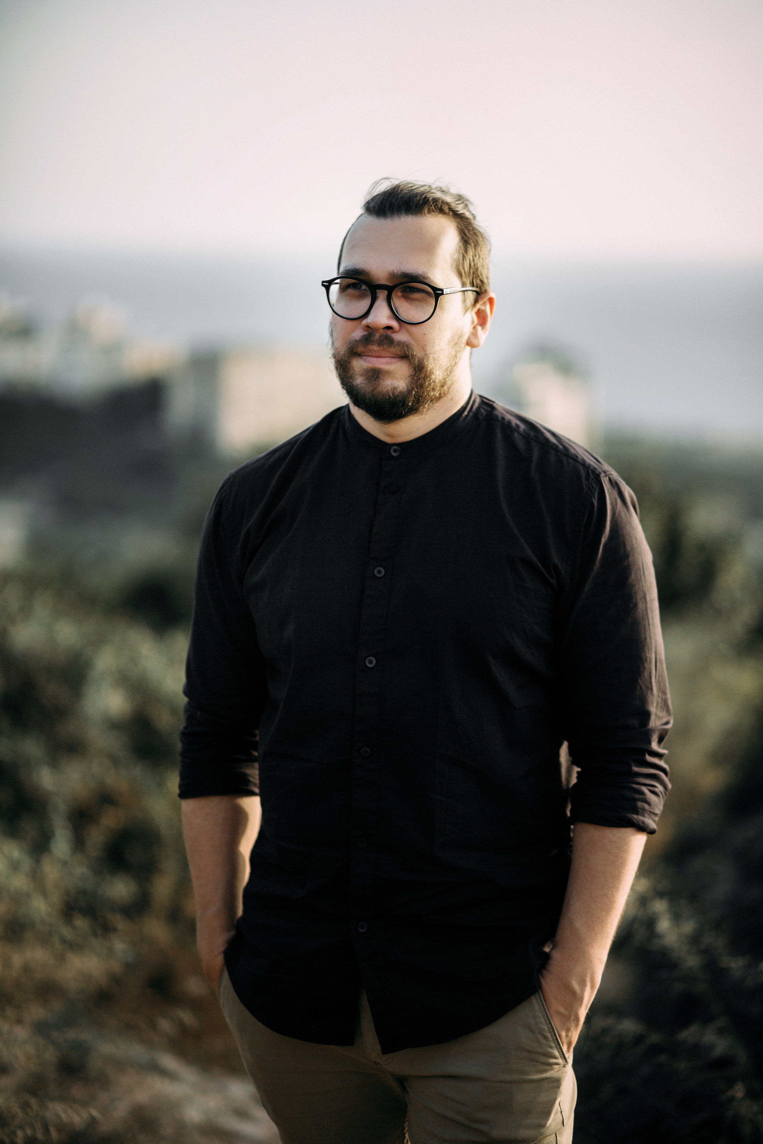 Genya & Sasha at Stella Maris. Family photographer in Israel