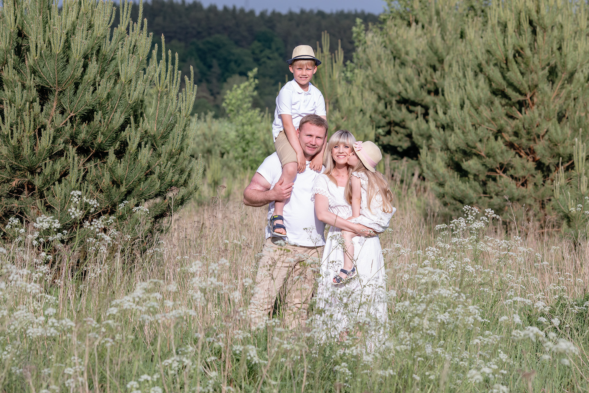 Joanna, Jacek, Julia, Jakub. Fotograf ślubny i rodzinny - Kaszuby, Trójmiasto