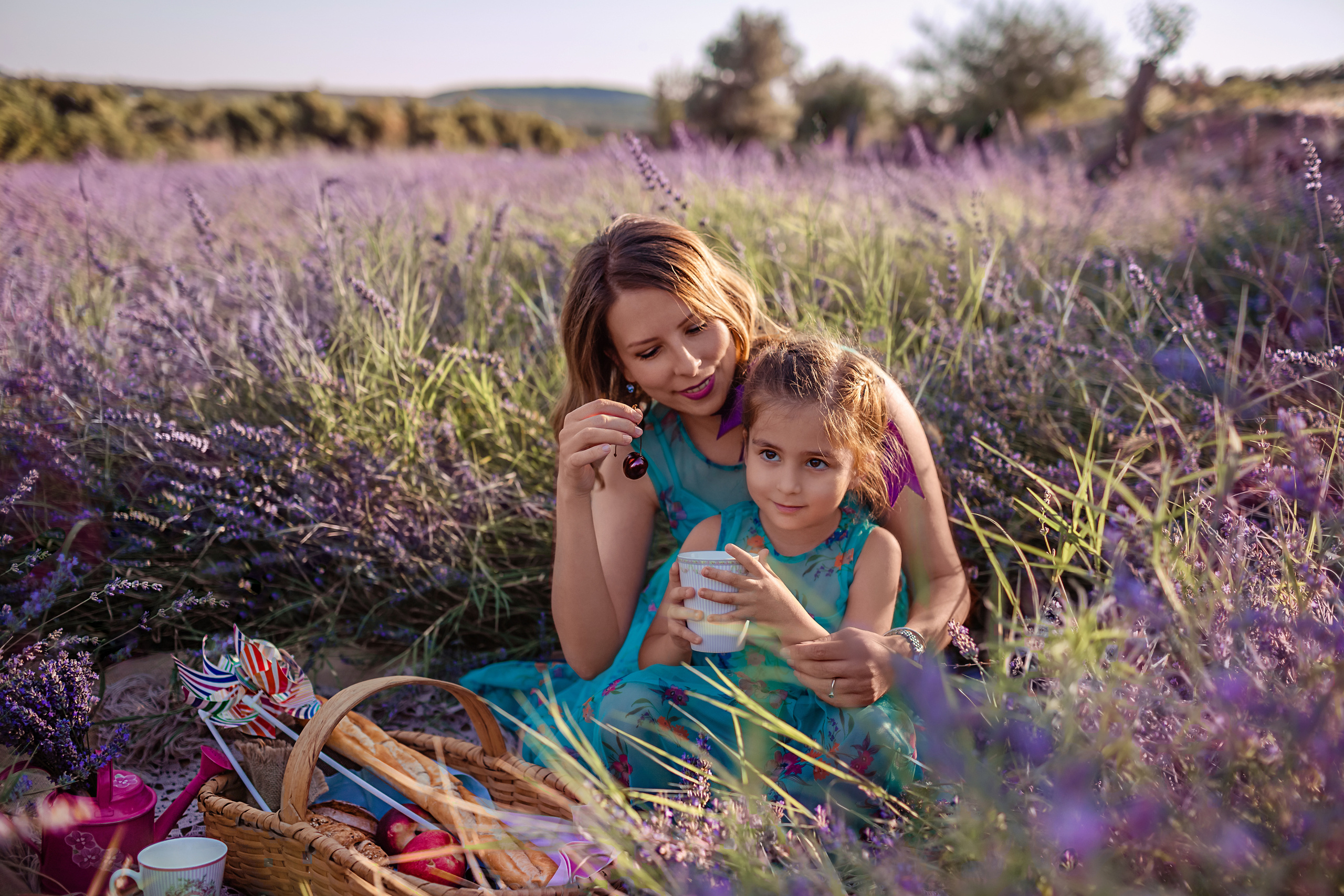 Lavender picnic