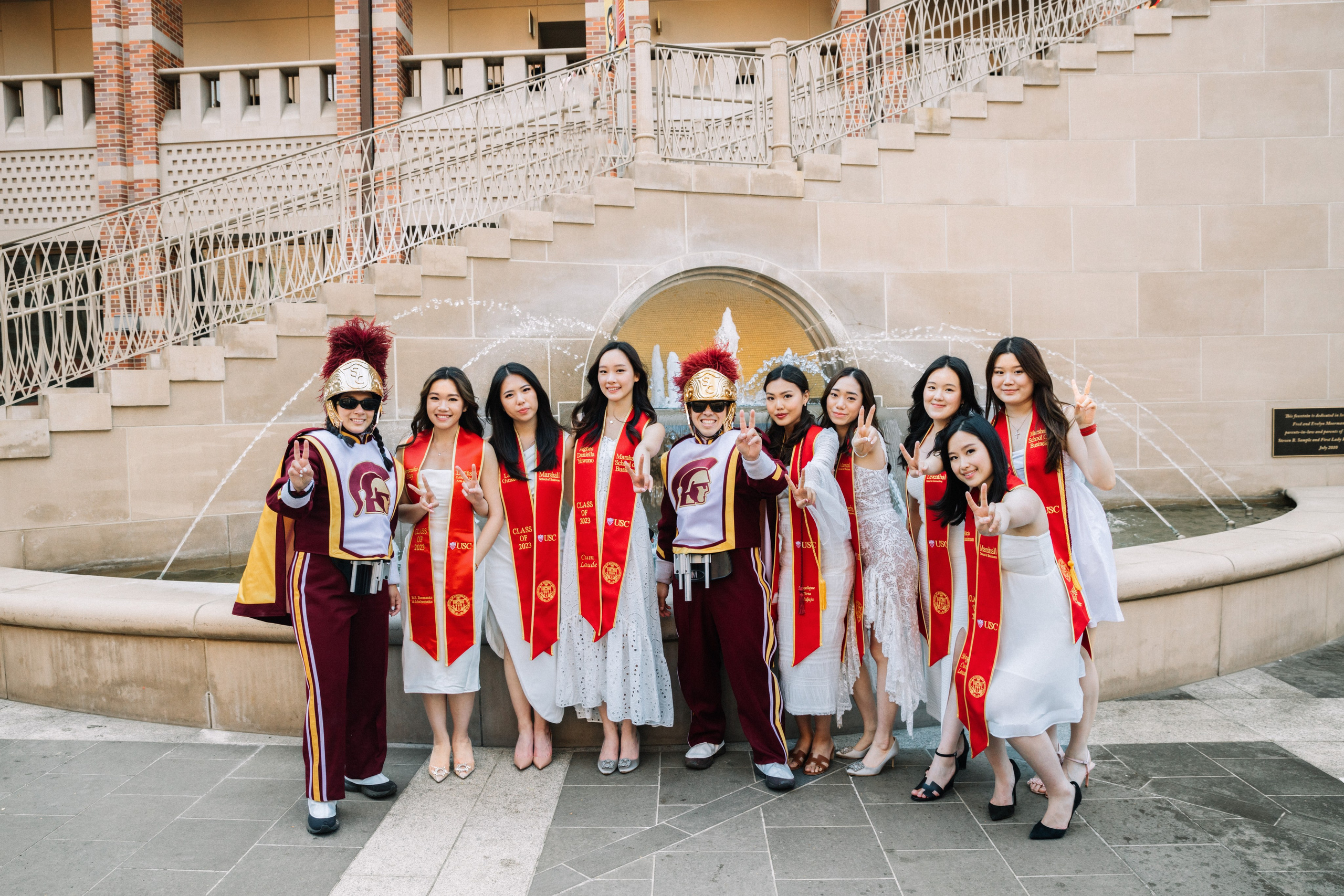 USC Graduation Photoshoot | Taya Frank. Southern California Family and Couple Photographer