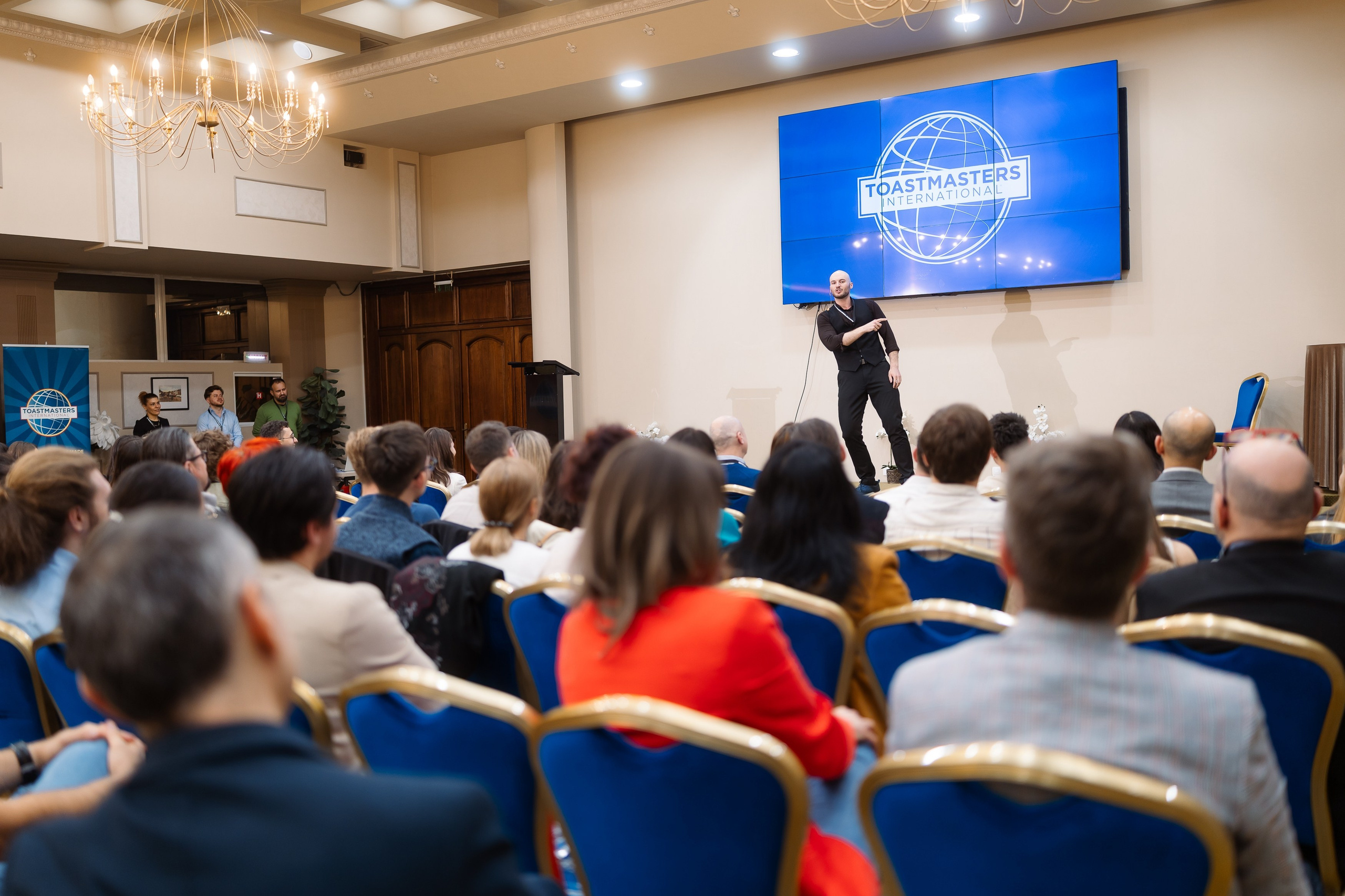 Toastmasters Conference. Marius Ciocan