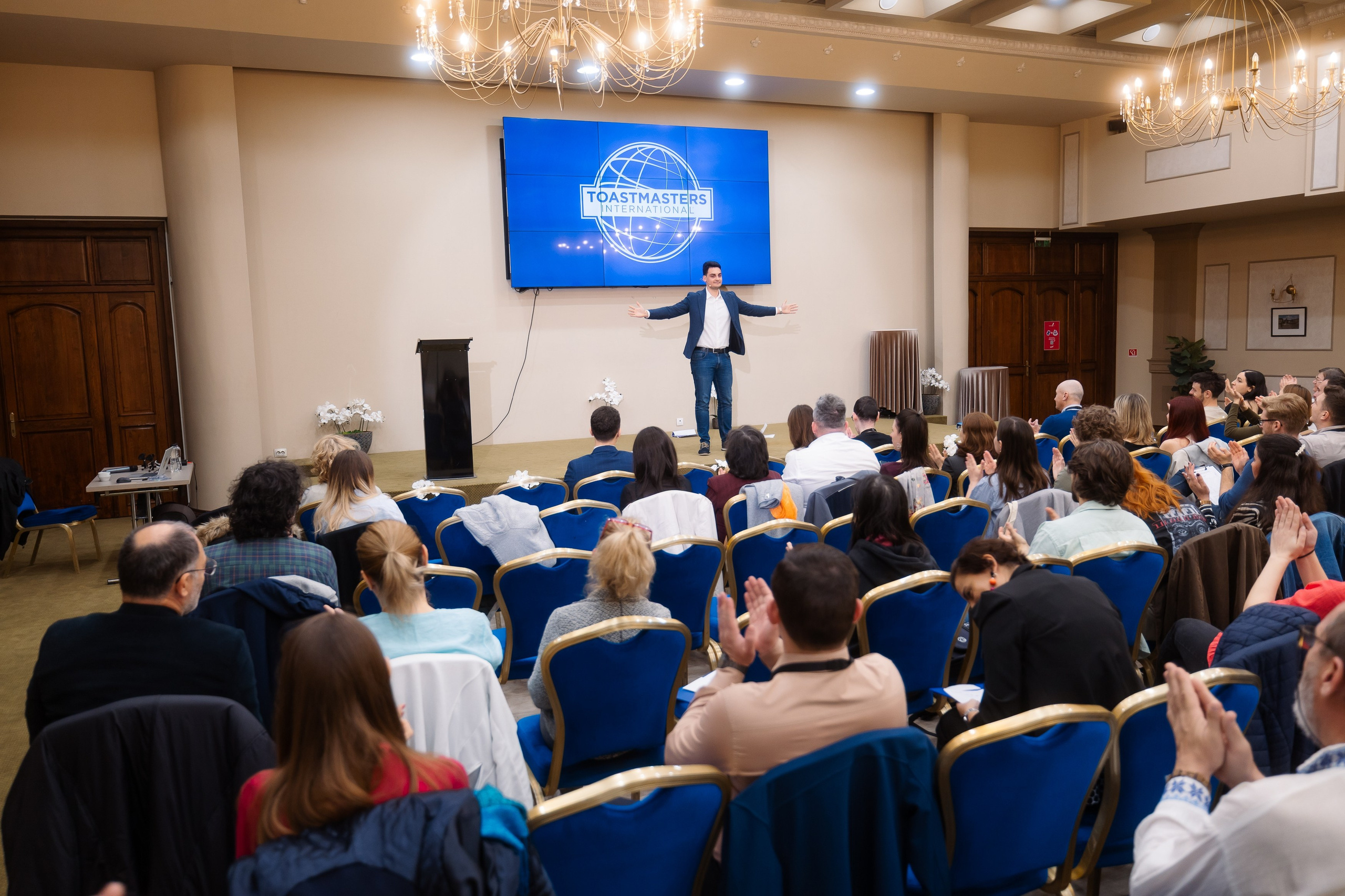 Toastmasters Conference. Marius Ciocan