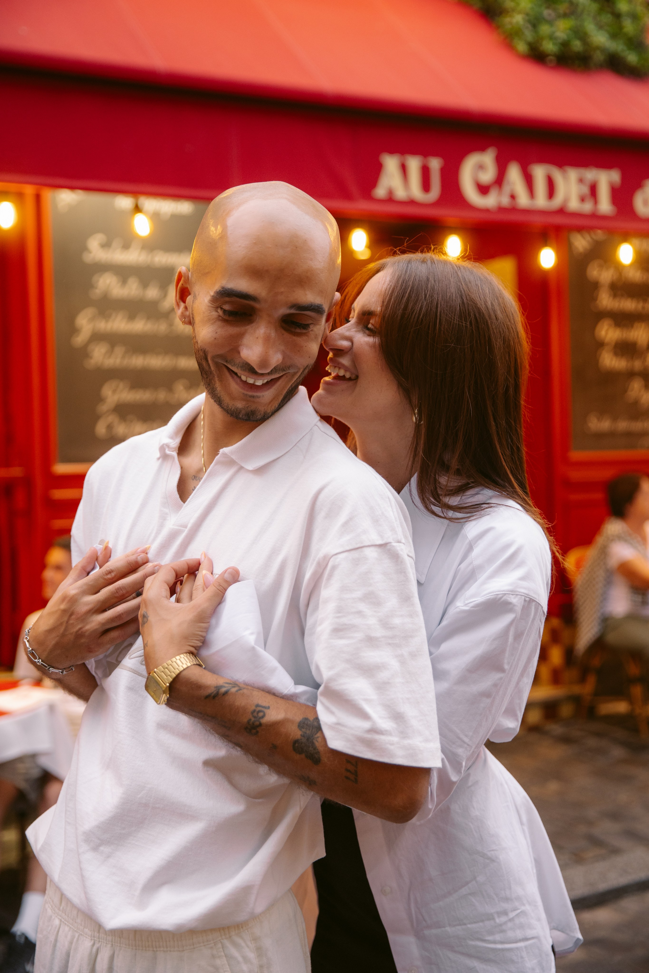 Tim & Pauline — A Parisian Stroll Photoshoot. Свадебный фотограф в Париже