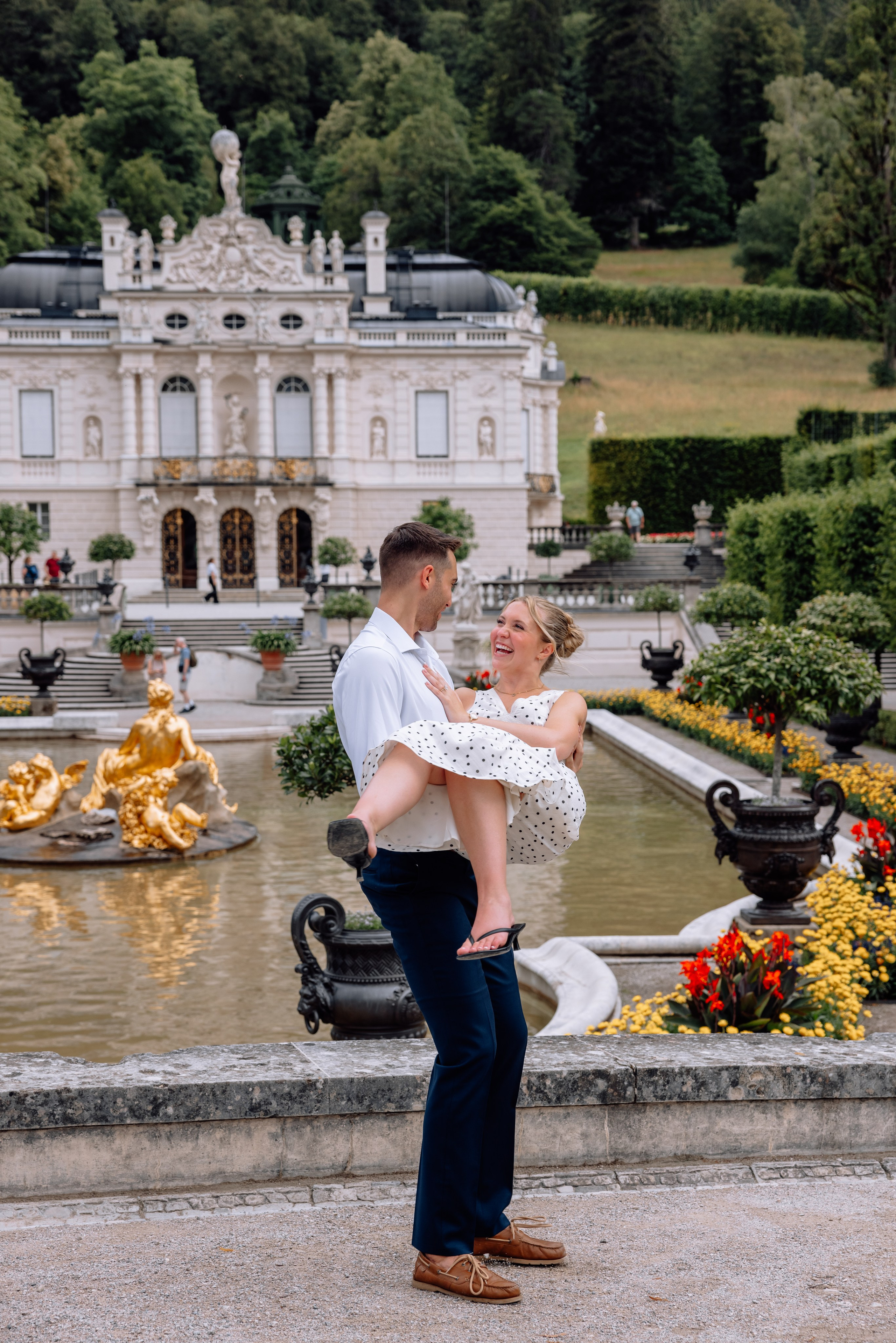 Linderhof. Hochzeitsfotograf München Taufe Familienfotograf Tanja Mauke