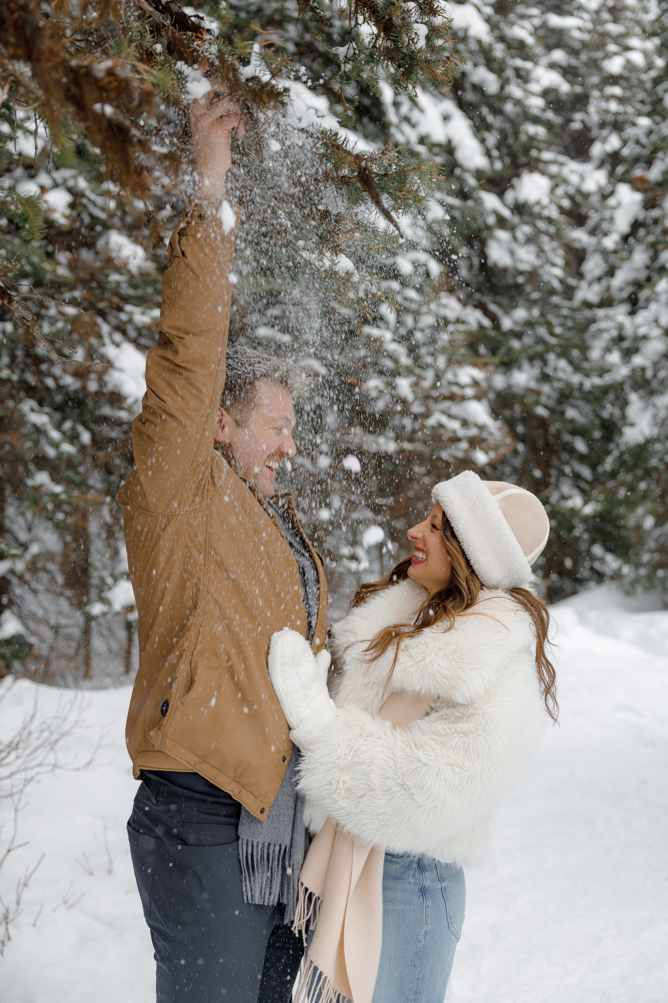 Lake Louise engagement session. Home