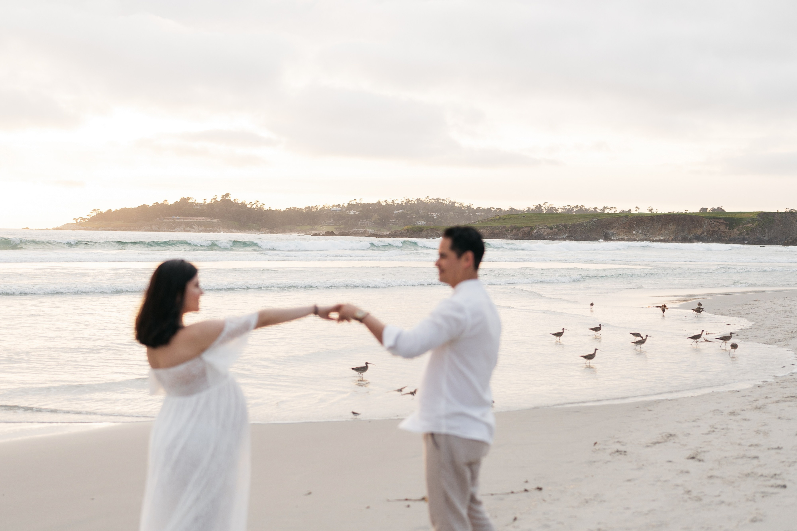 Luz Maternity Session at Carmel. Soulo Photography | San Francisco Bay Area Based Photographer