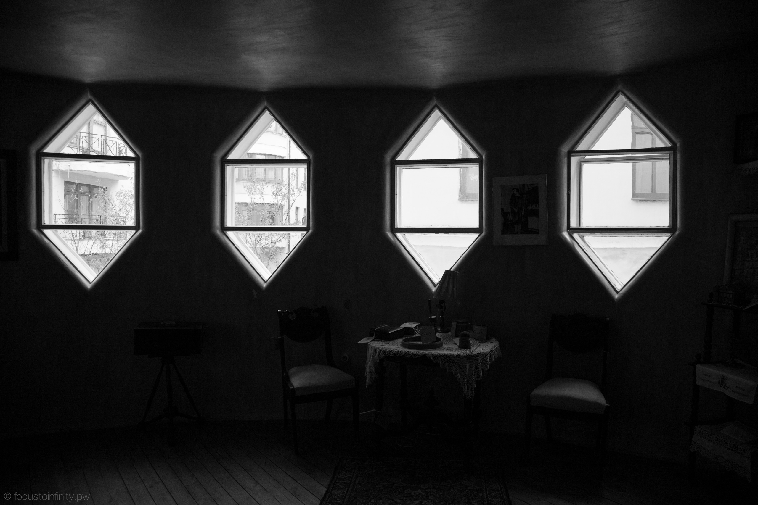 Melnikow-Haus in Moskau. Maria Chistyakovа — Fotografin in Karlsruhe, Baden-Baden und Umgebung