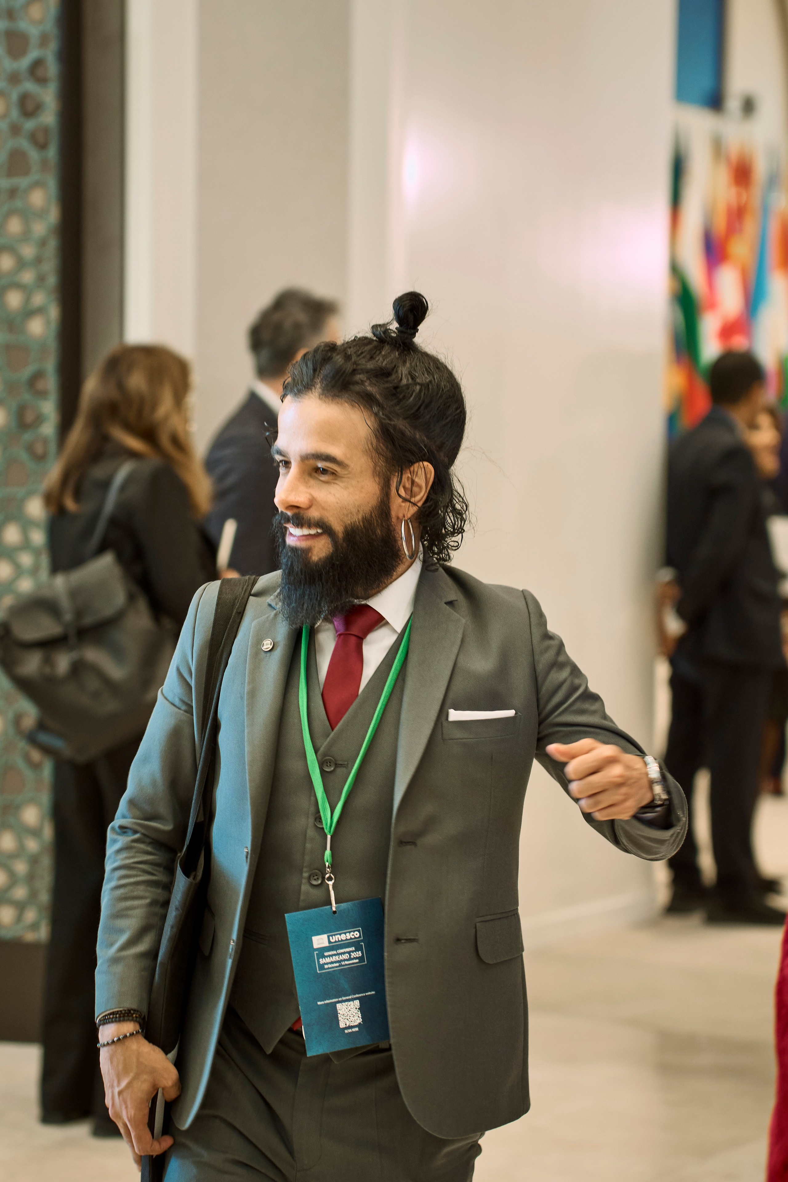 General conference UNESCO 2025 Uzbekistan. Photographer in Uzbekistan and Samarkand Djasur Marupov