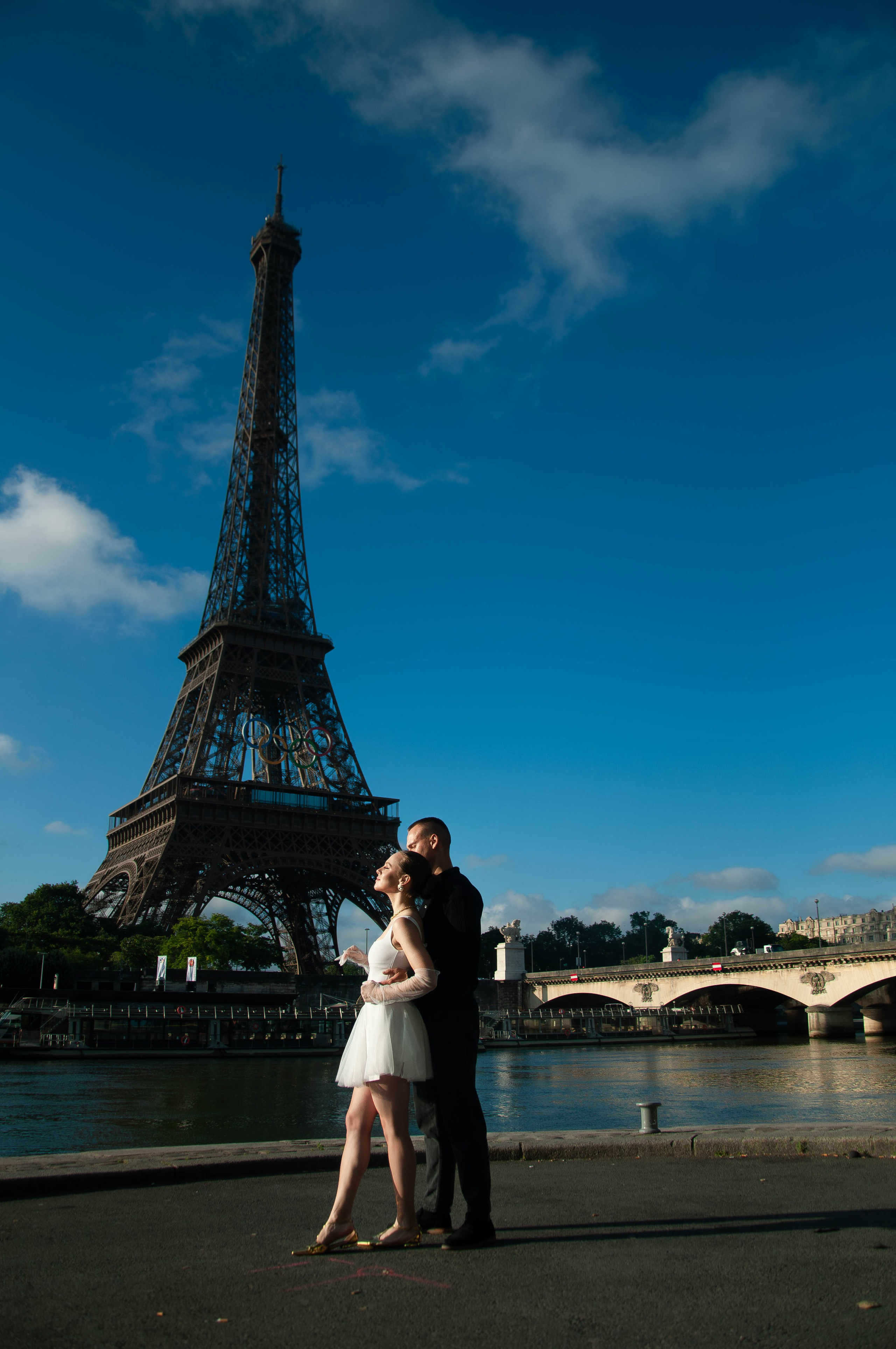 Elopement photoshoot. Paris photographer — Polina Osipova