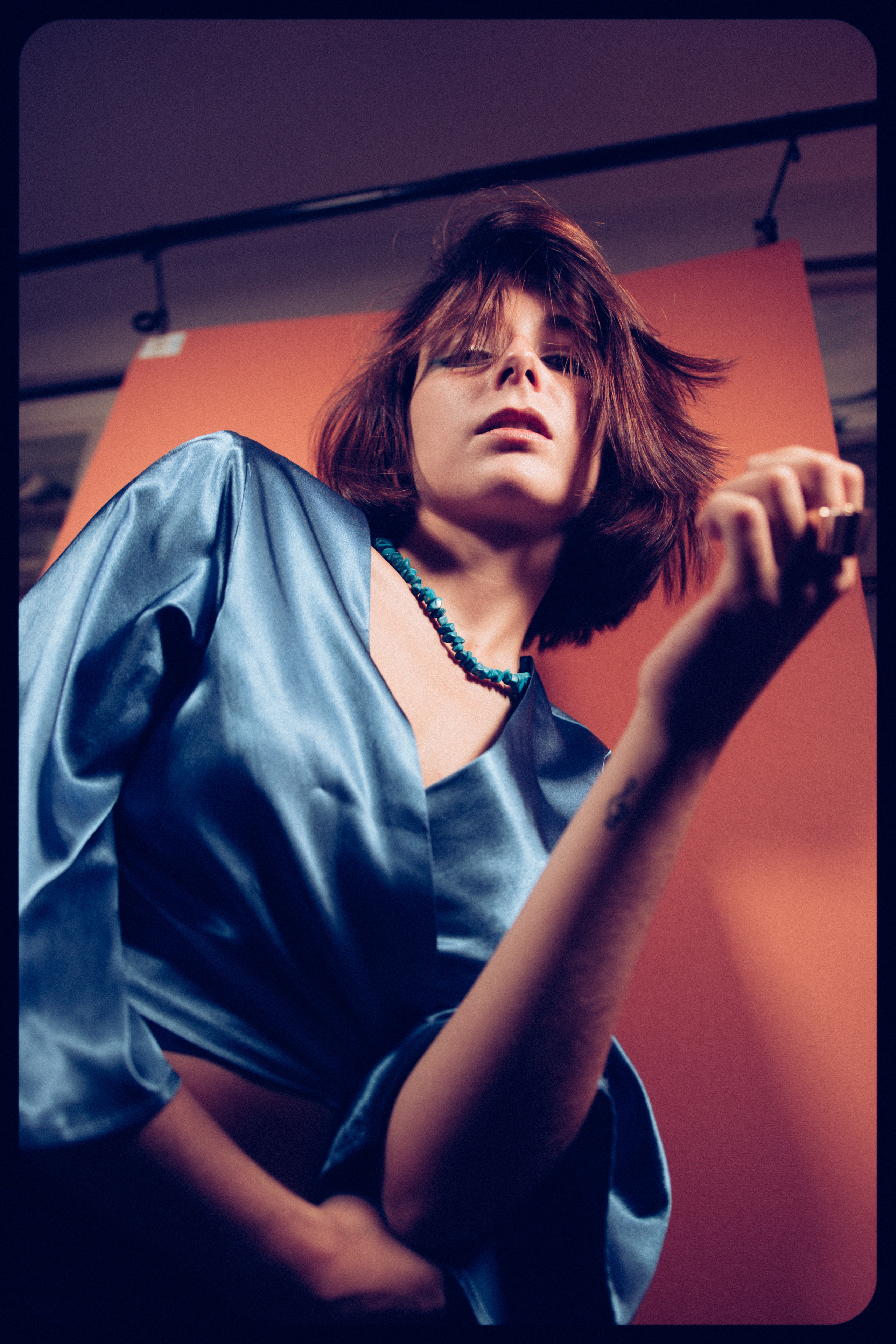 Portrait photo shoot in the studio MKn Visual - Shoot,makeup,postprod and art direction by MKn Visual