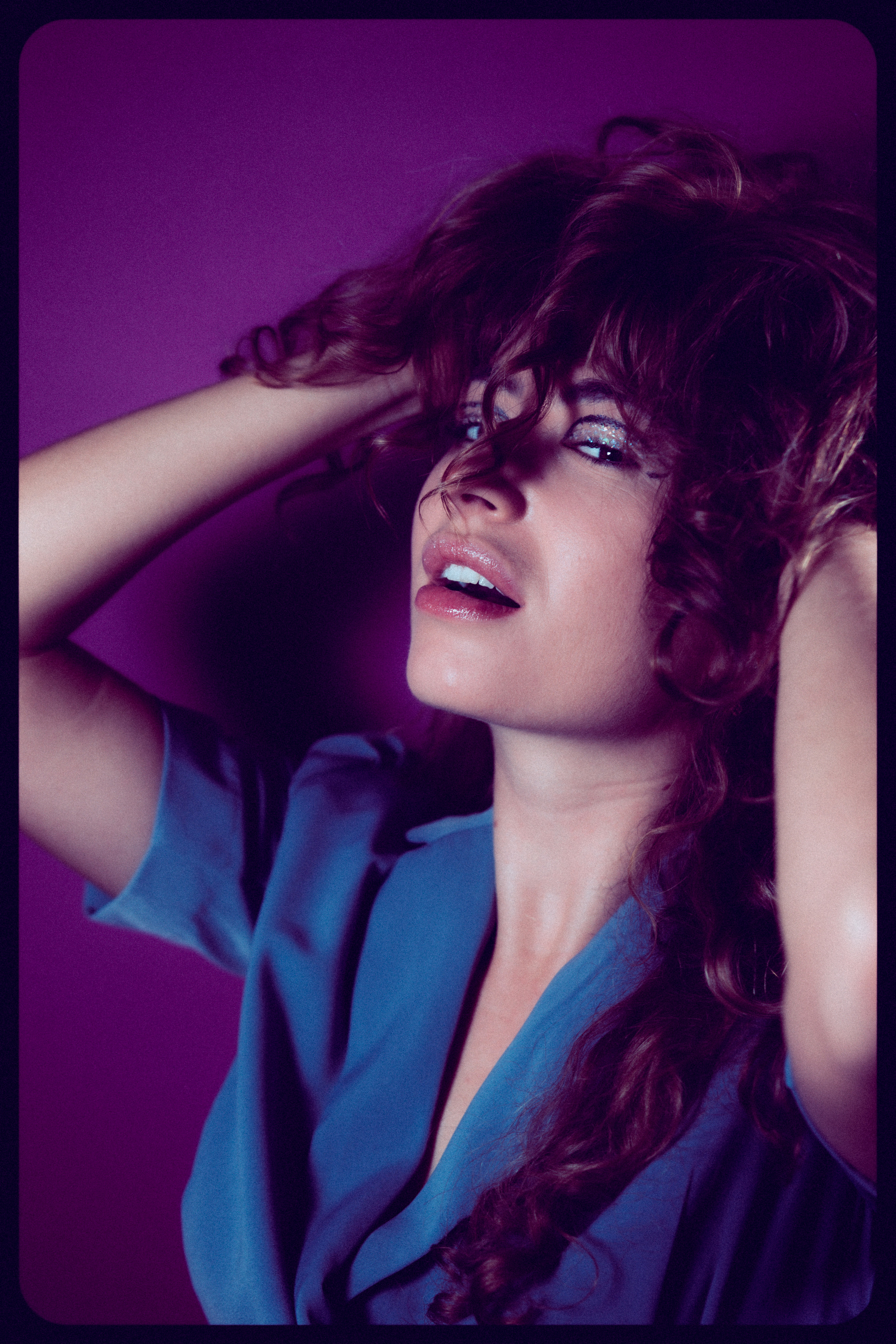 Portrait photo shoot in the studio MKn Visual - Shoot,makeup,postprod and art direction by MKn Visual