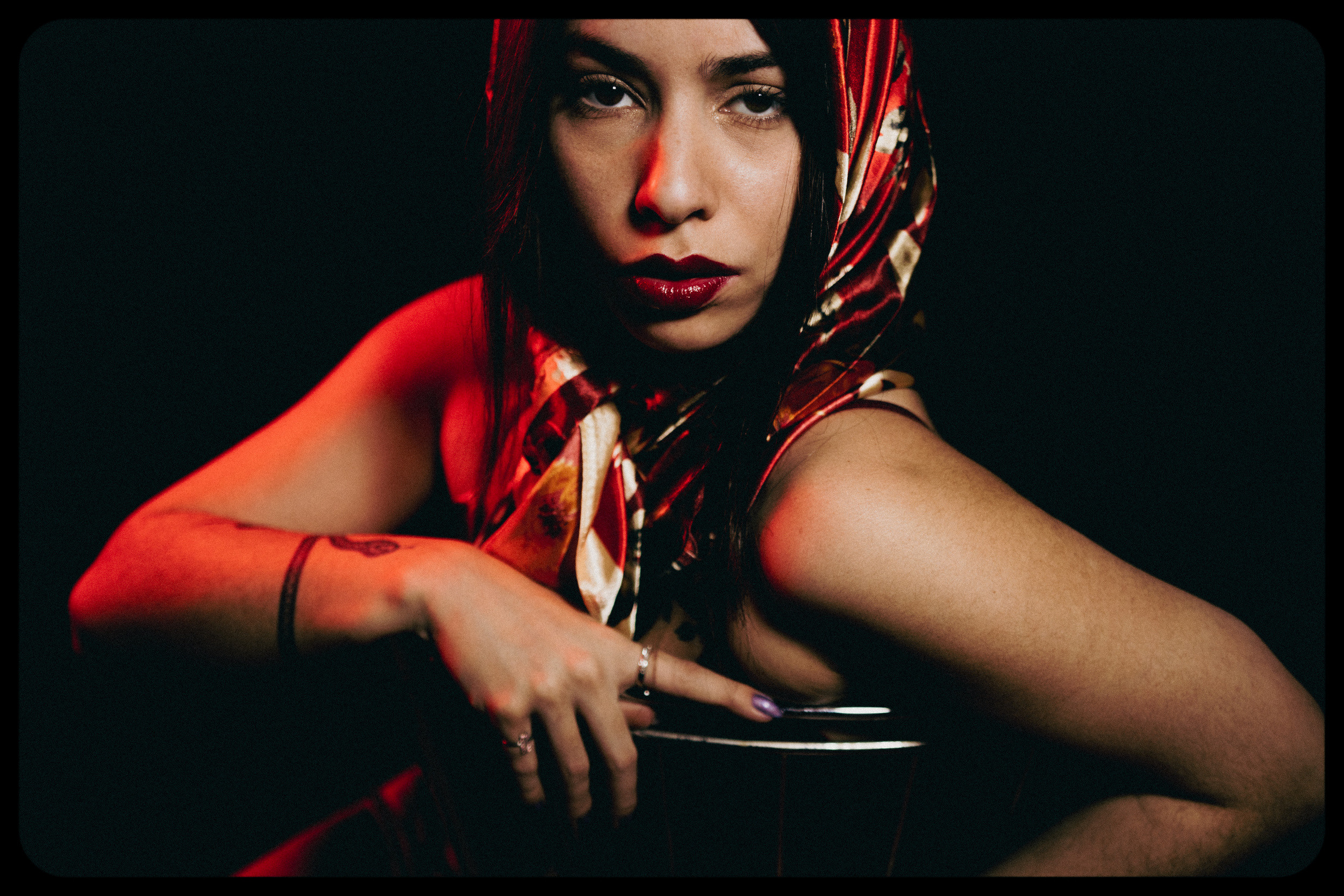 Portrait photo shoot in the studio MKn Visual - Shoot,makeup,postprod and art direction by MKn Visual