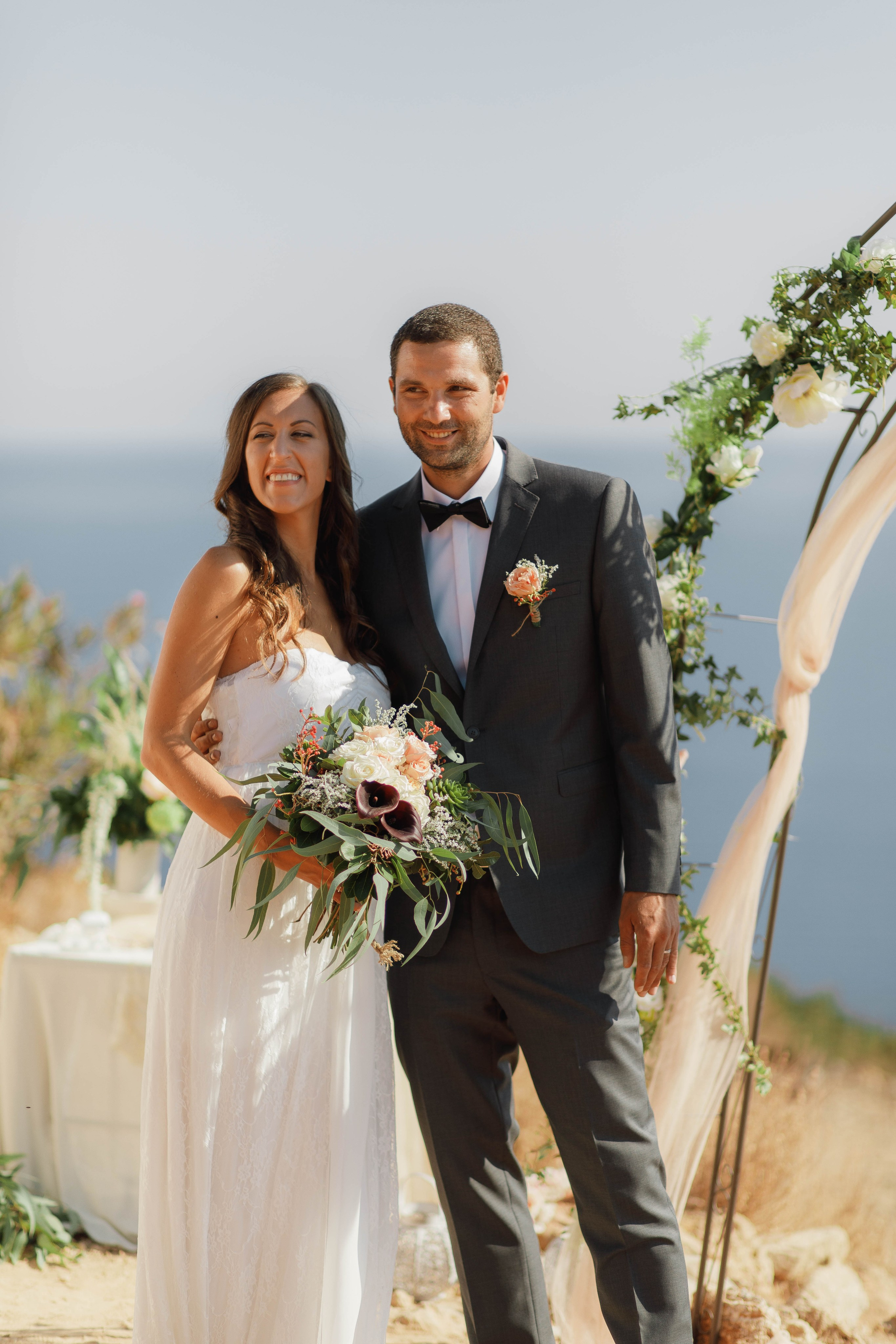 Marino & Steffi, Crete. Denny Savon — Photographer in Santorini | Weddings, Love Stories & Flying Dress