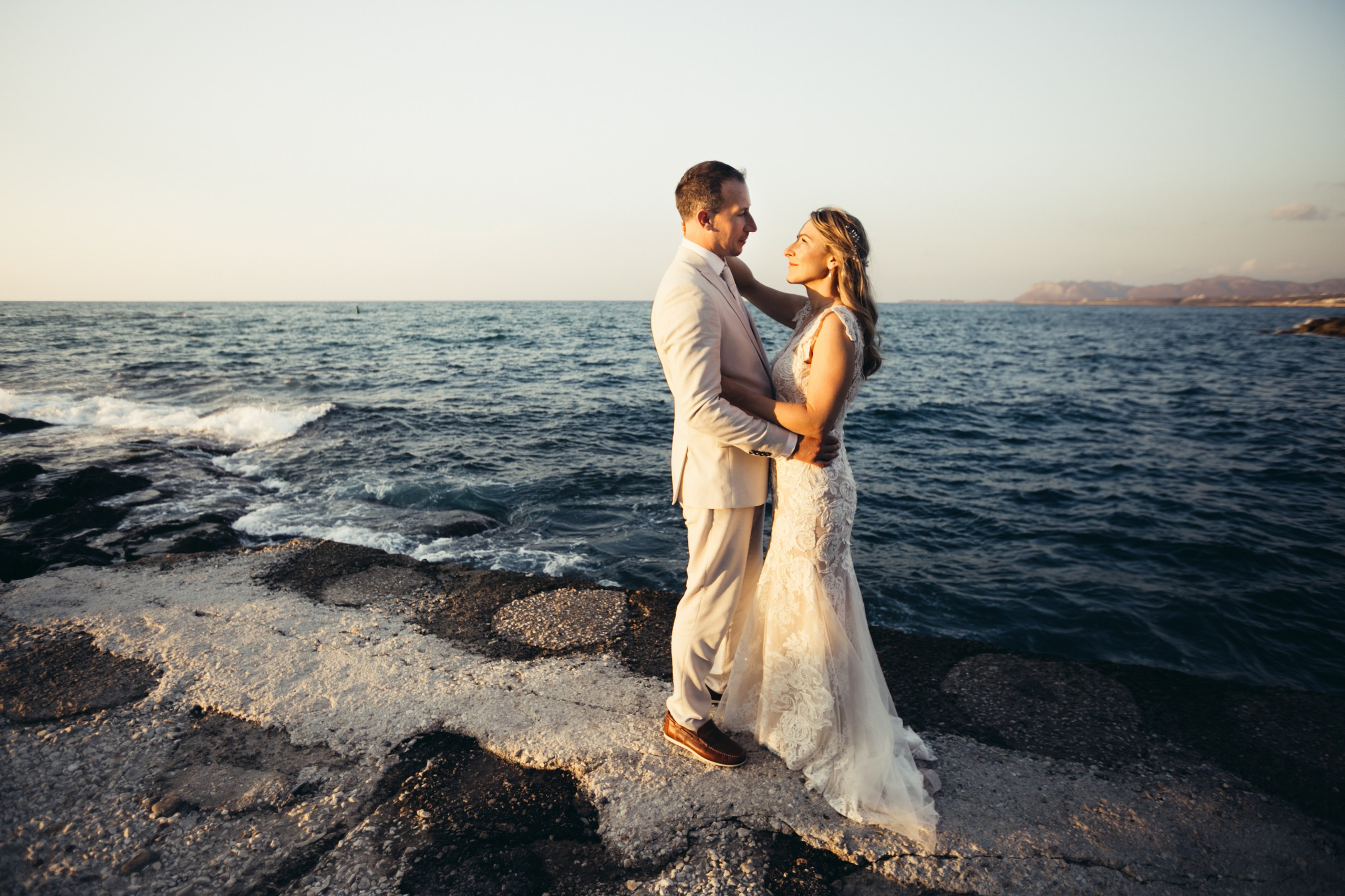 Aaron & Beata, Crete. Denny Savon — Photographer in Santorini | Weddings, Love Stories & Flying Dress