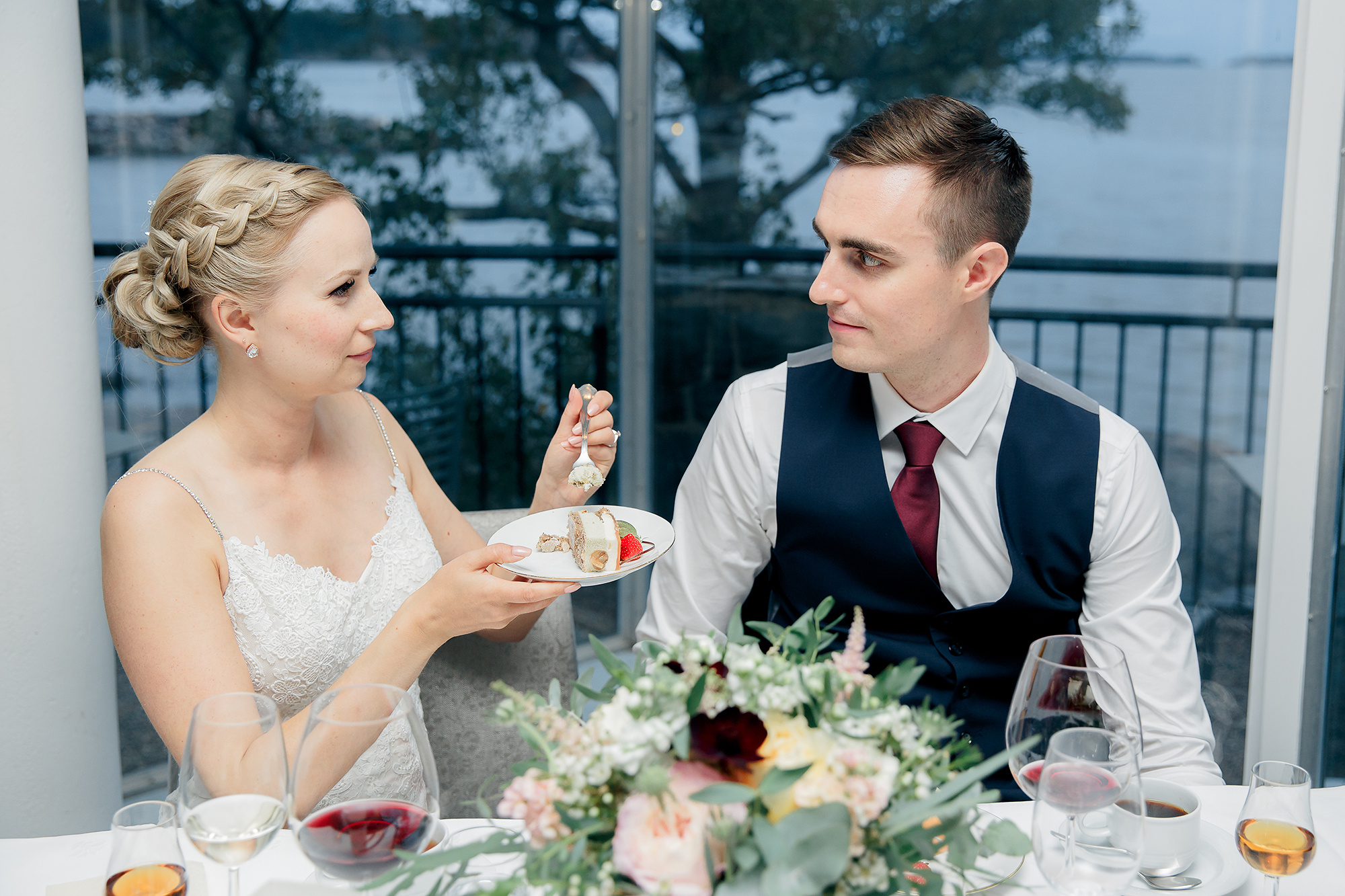 Riikan ja Laurin häät Kulosaaren kasinolla