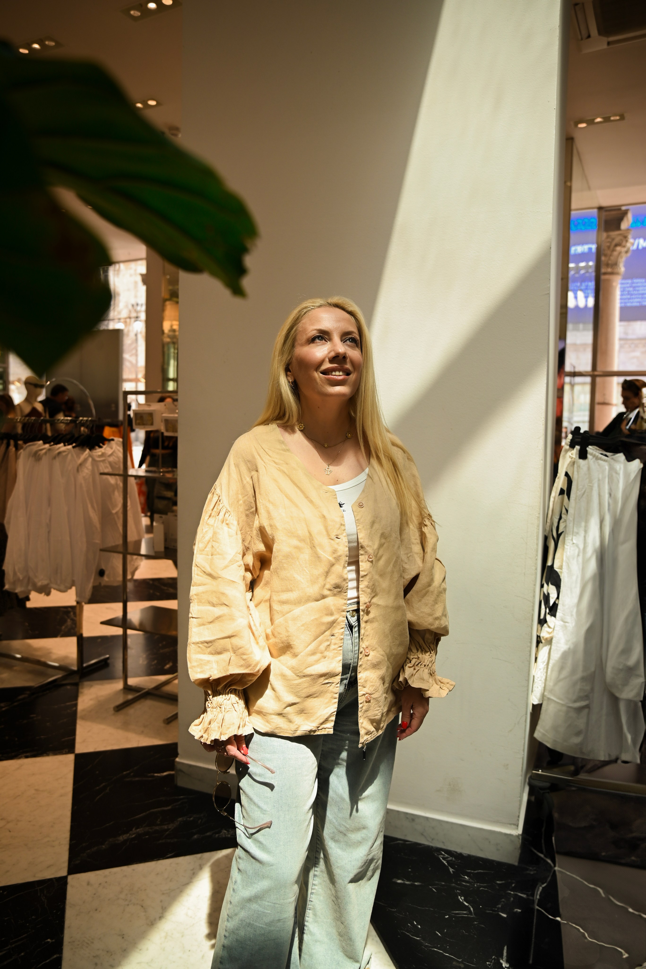 Walking in the center of Milan