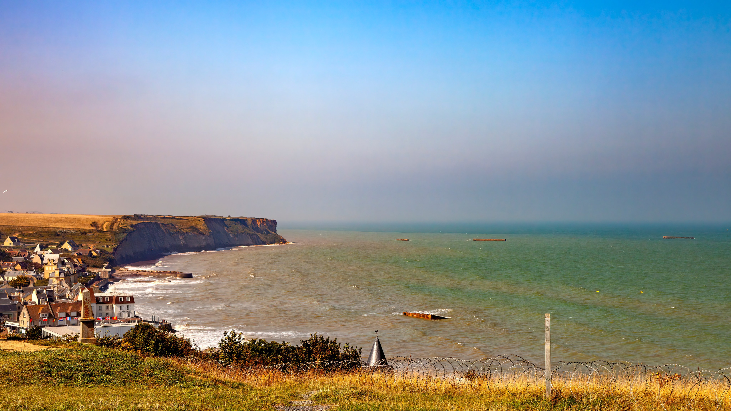 178.Arromanches-les-Bains.France.19.9.2024. Путешествия в формате 360......