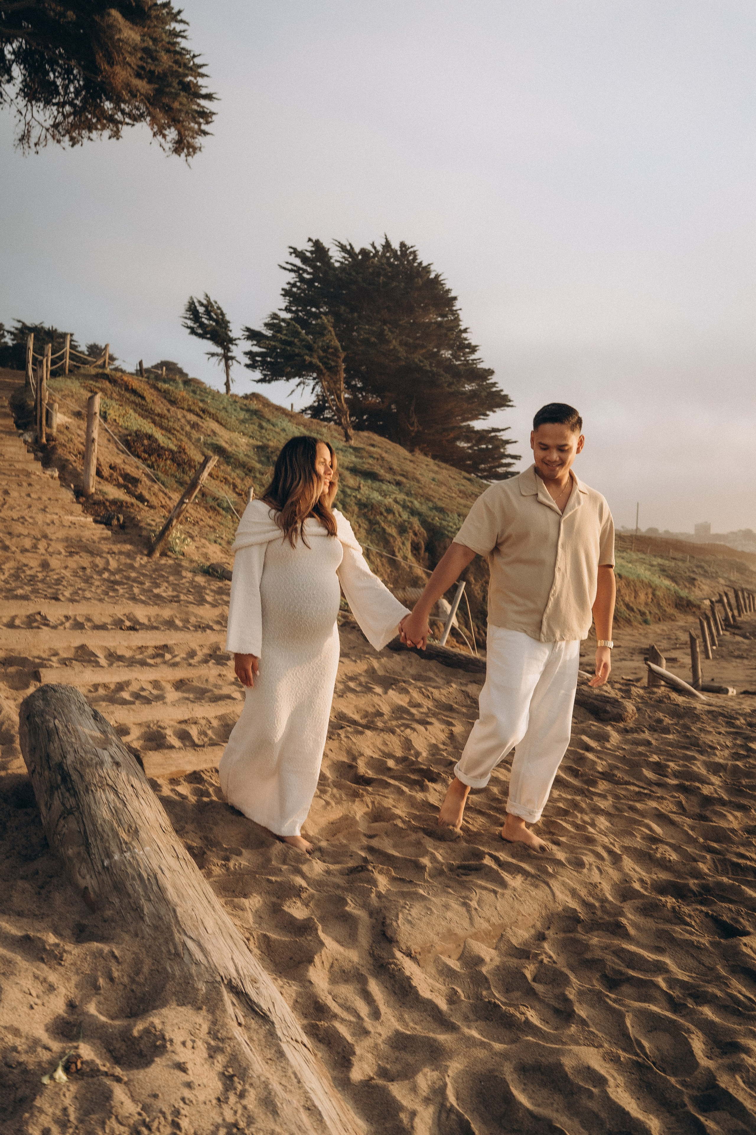 Maternity Session — Baker Beach