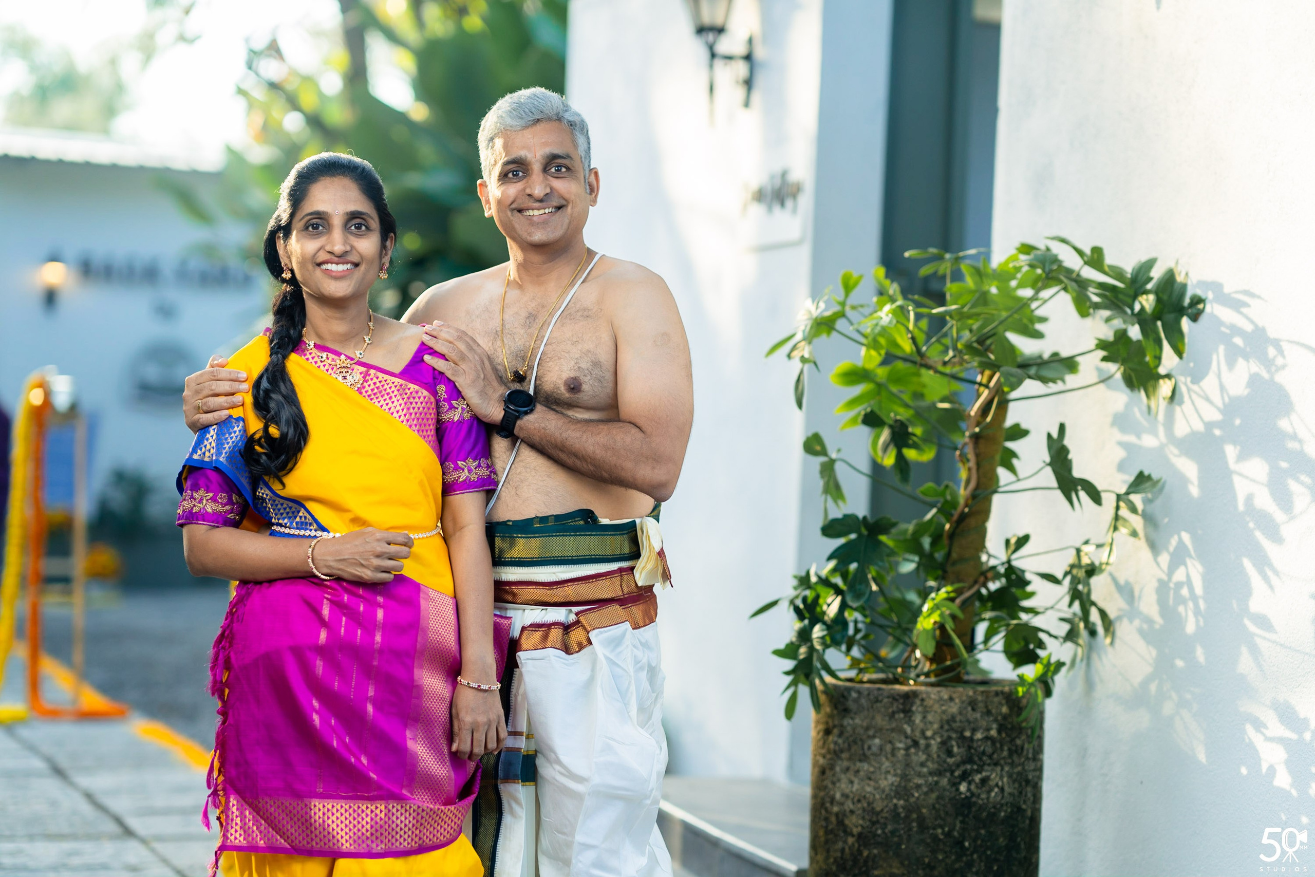 SANJAY AND SAKETH UPANAYANA. 50mm STUDIOS