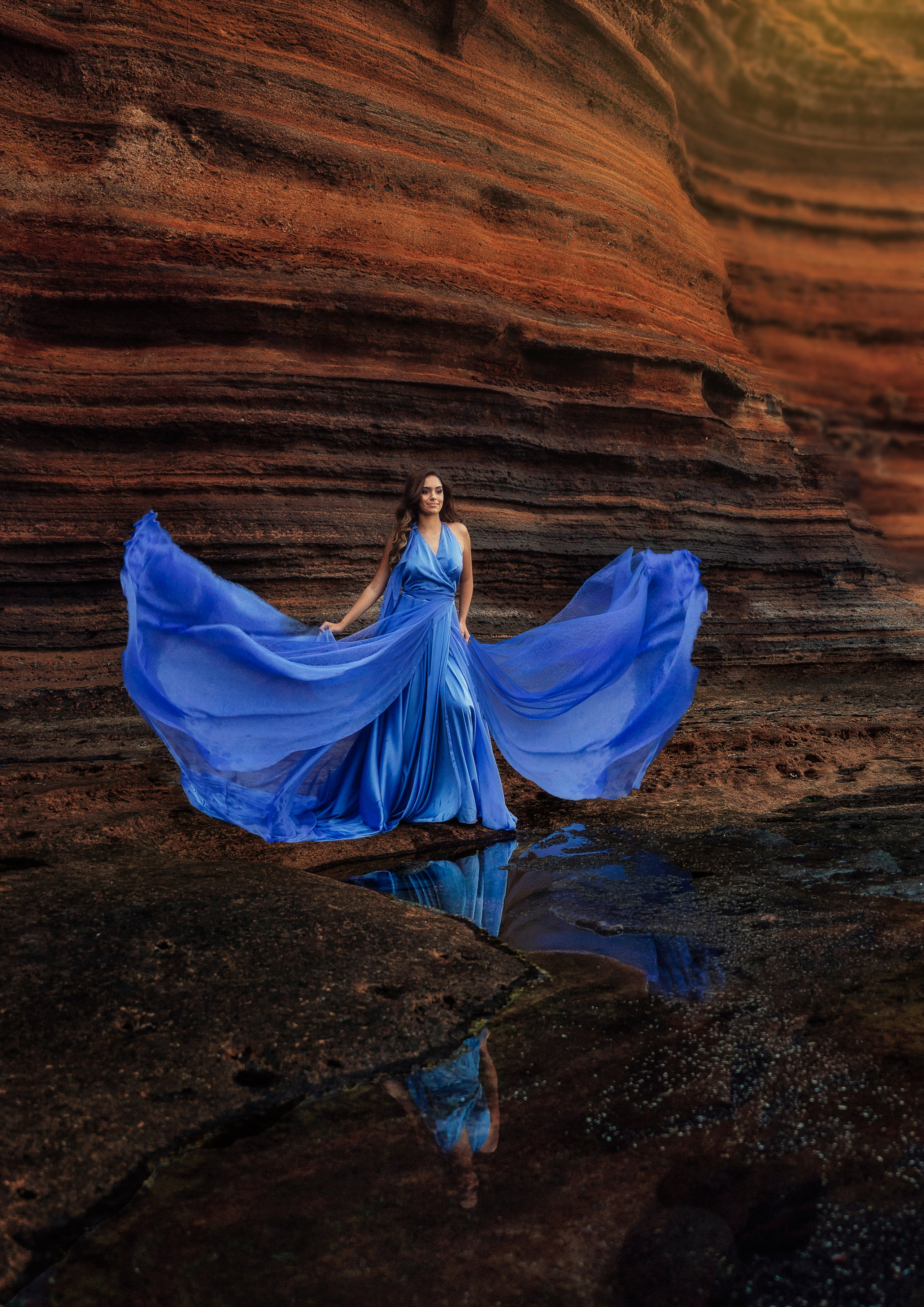 Vestido violeta #18 50 €. Tania Bonnet | Fotógrafa en Tenerife | Flying Dress & Family Photographer