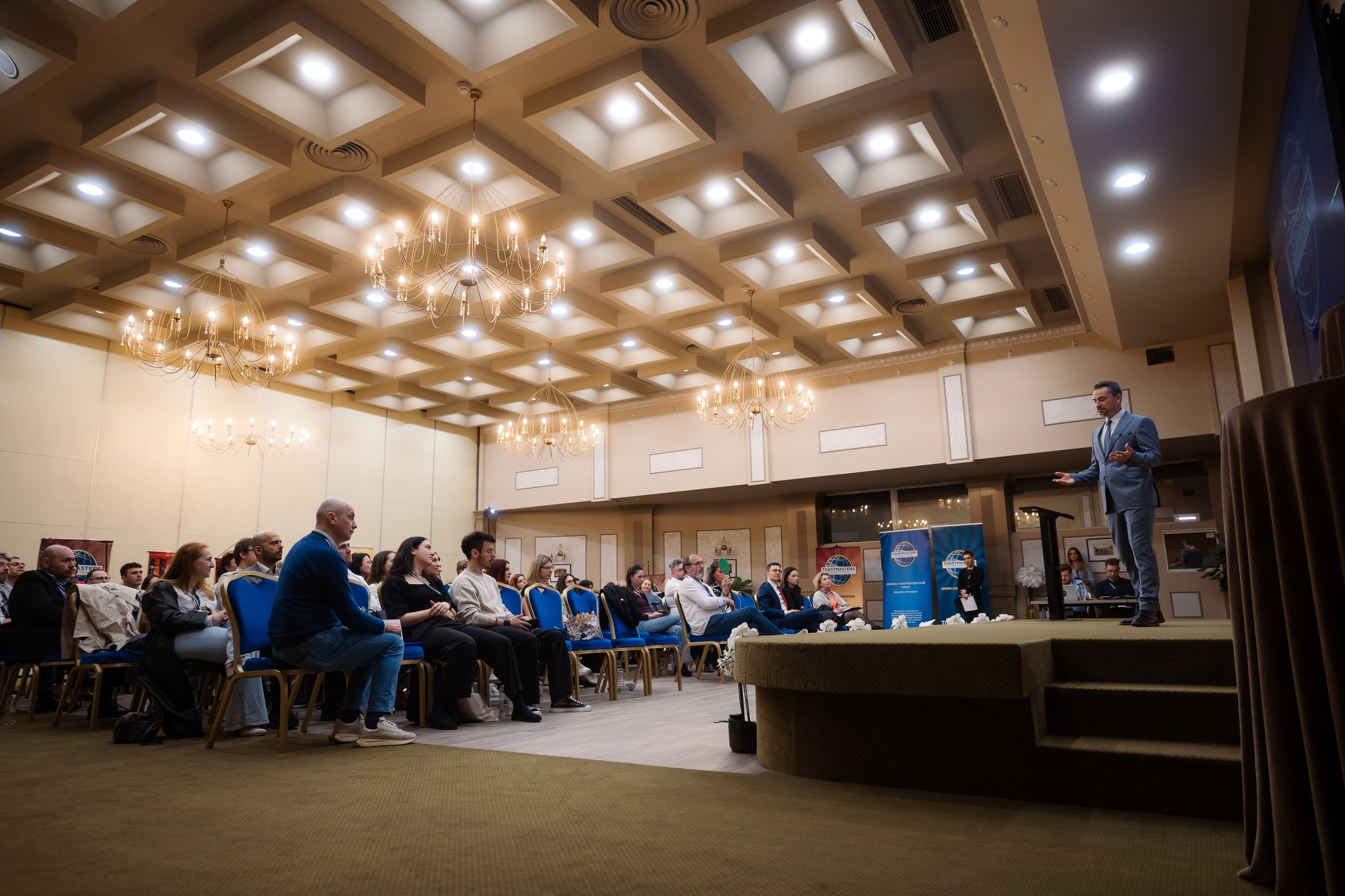 Toastmasters Conference. Marius Ciocan