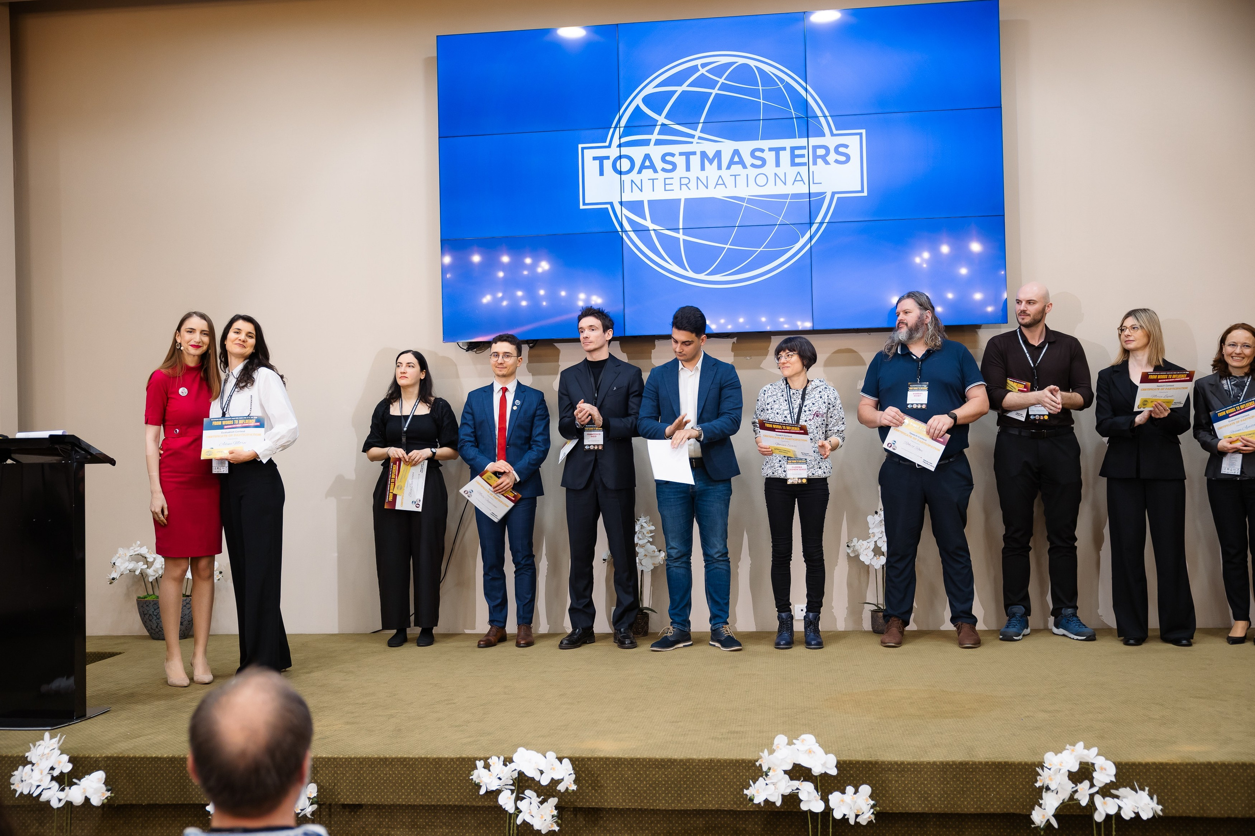 Toastmasters Conference. Marius Ciocan