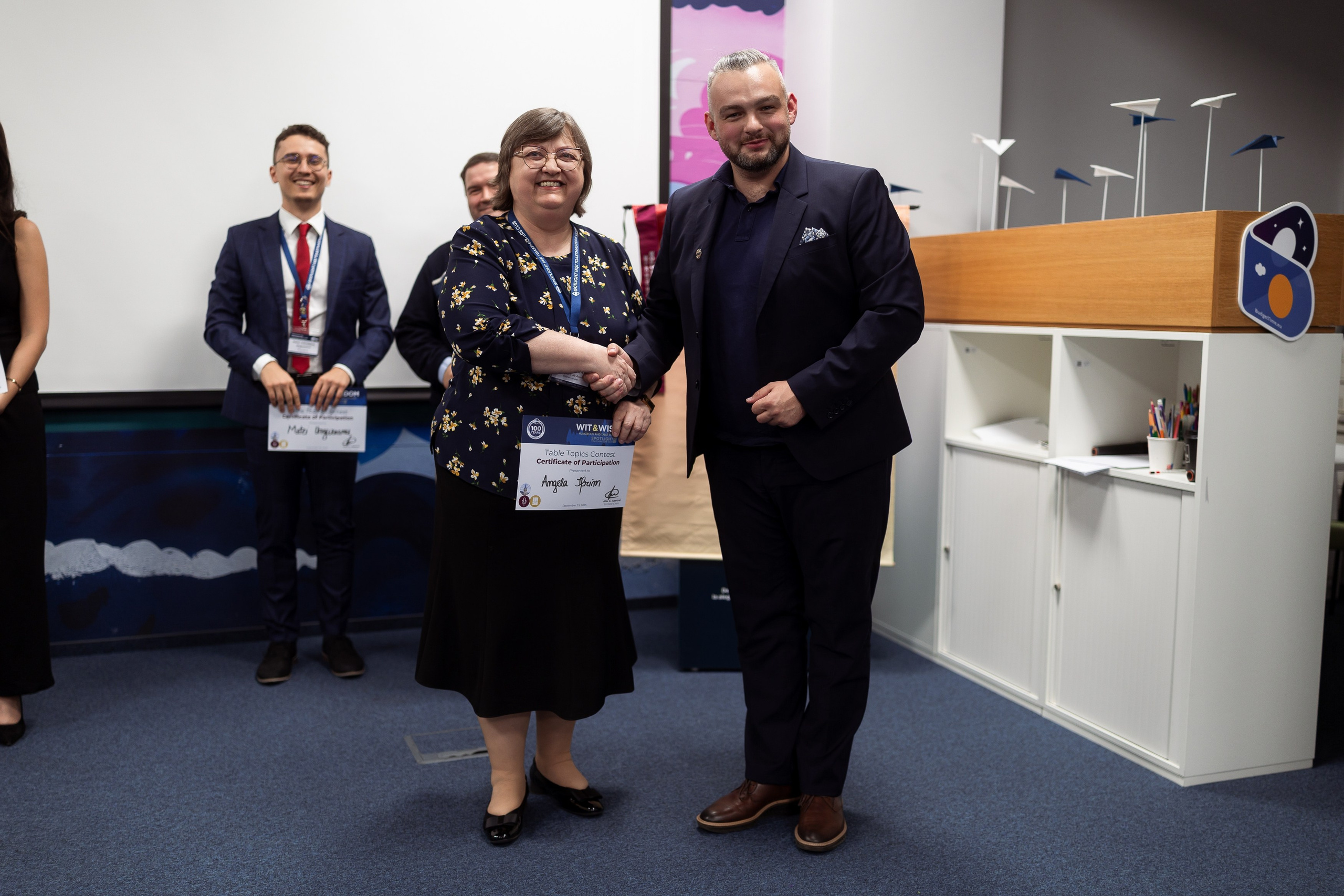 Toastmasters. Marius Ciocan