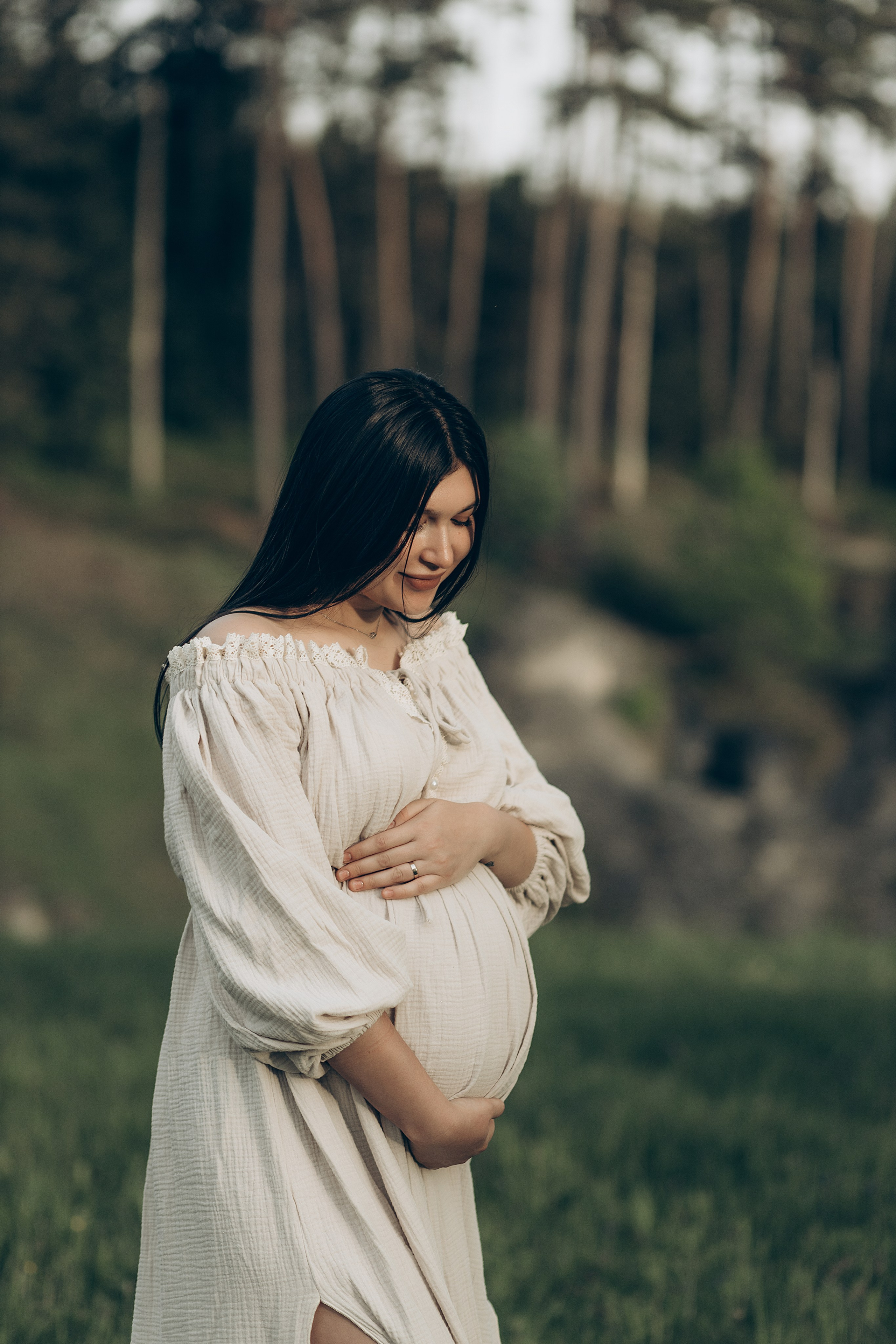In der Natur. Fotografin Heidenheim / Newborn, Babybauch & Familie - Nadine Schmalz