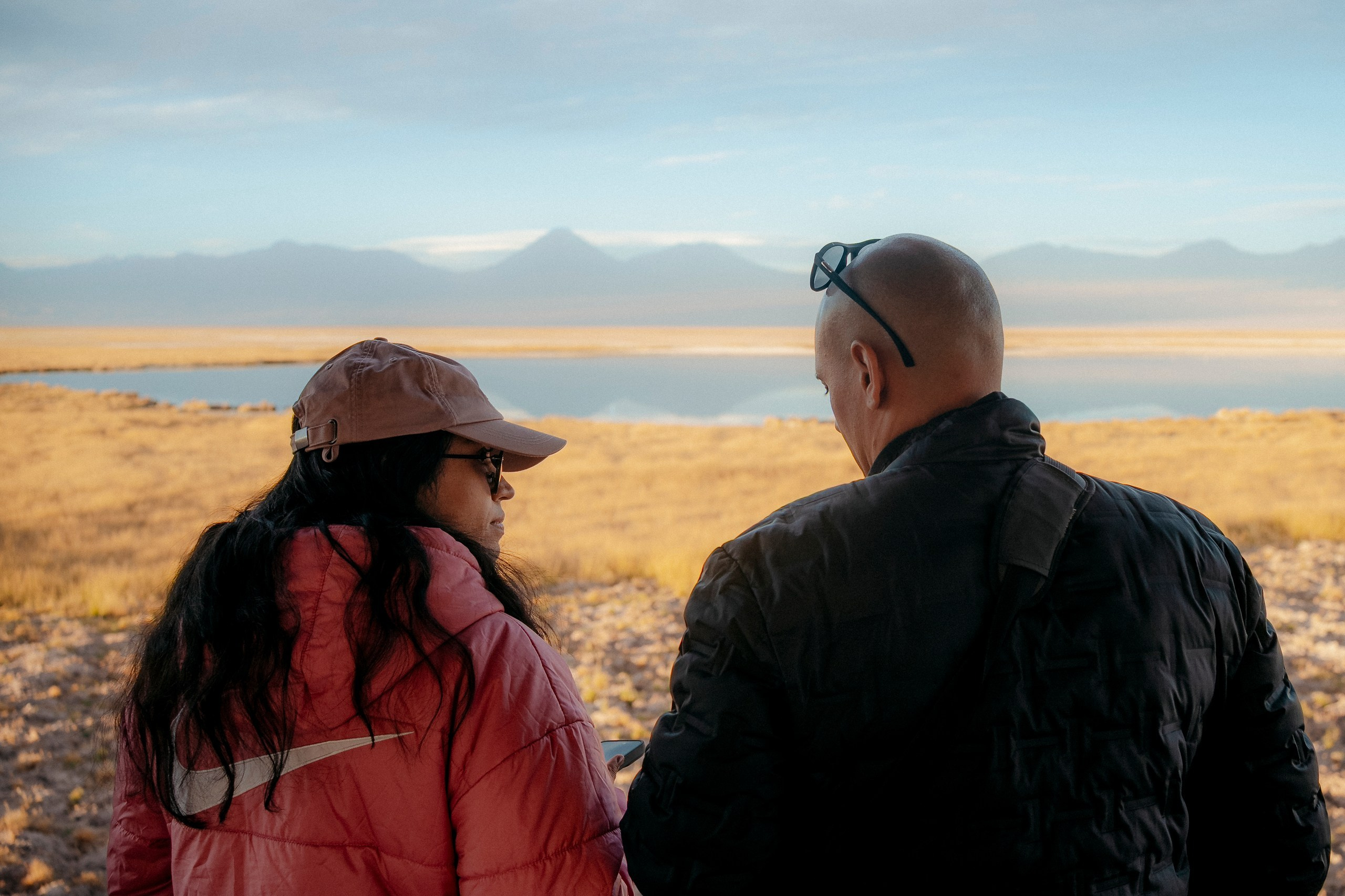 Cobertura de passeio — Laguna Cejar. Fotógrafo em San Pedro de Atacama