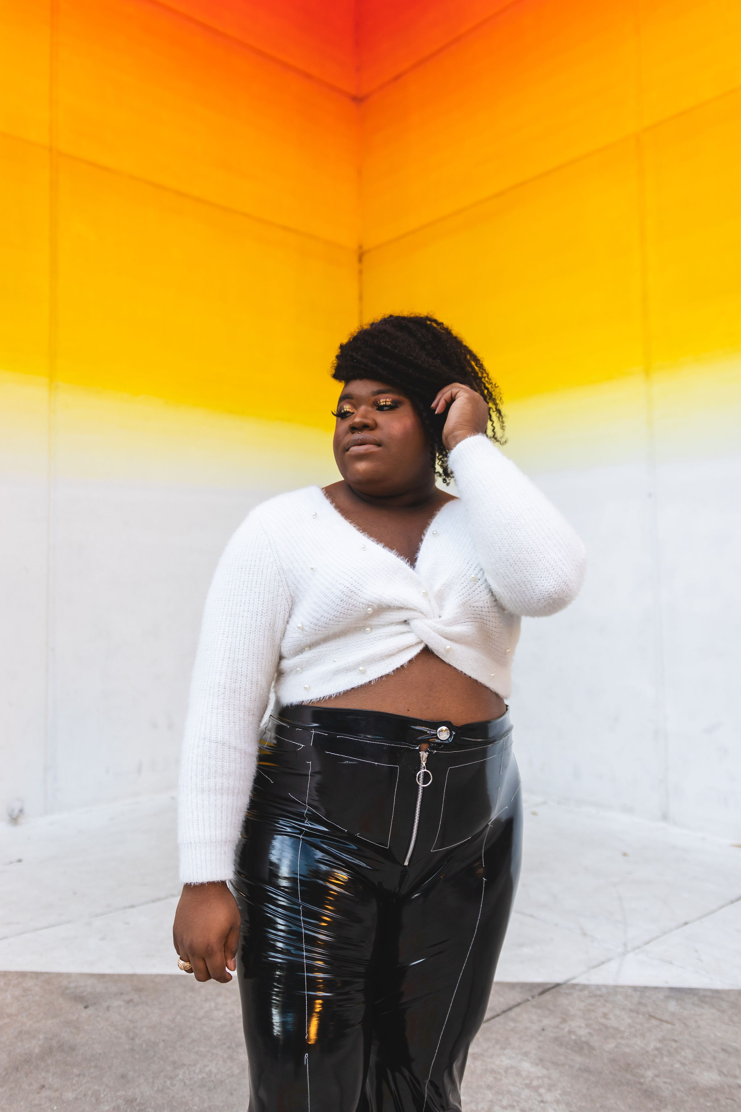 Tyler's senior photoshoot in Downtown Austin