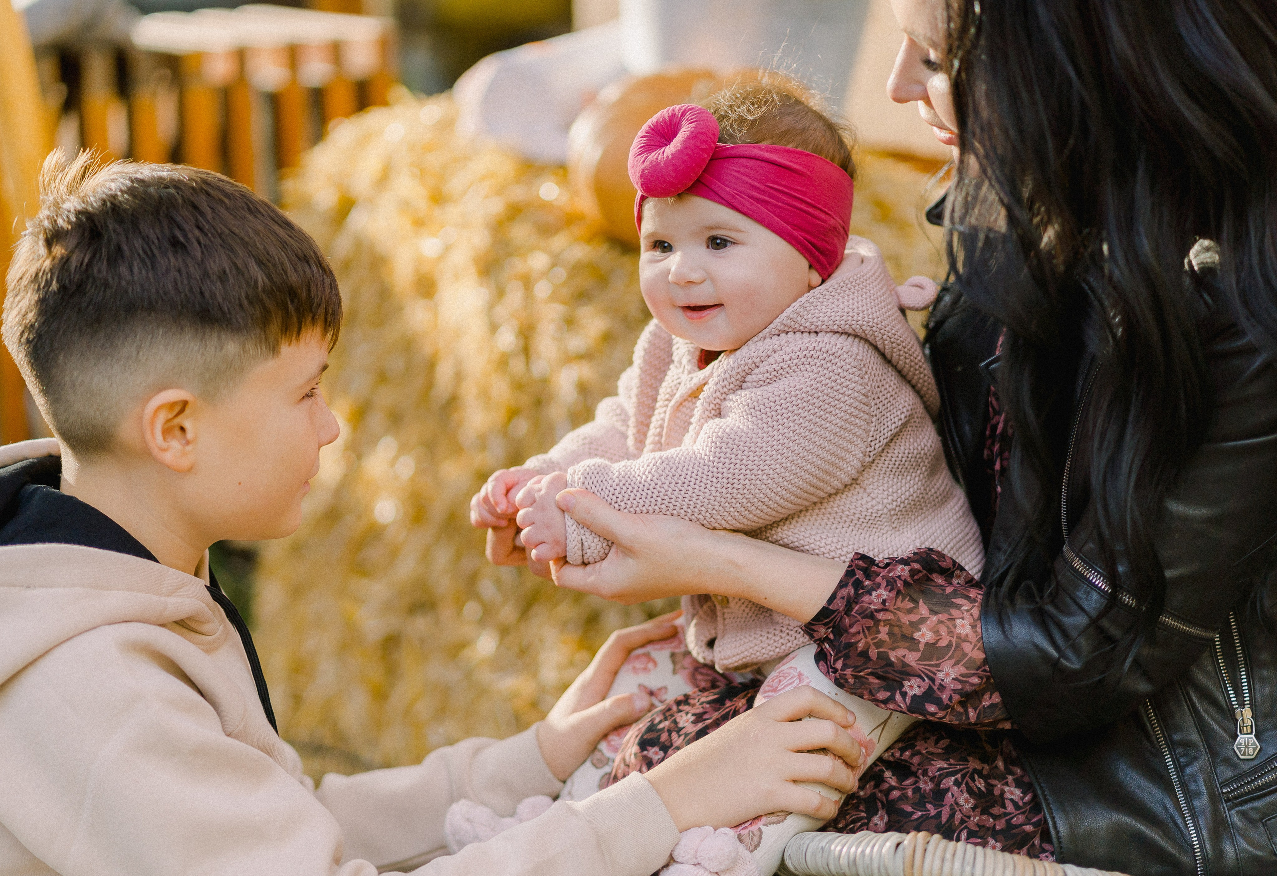 Family walk in the park. Wedding and family photographer Ireland