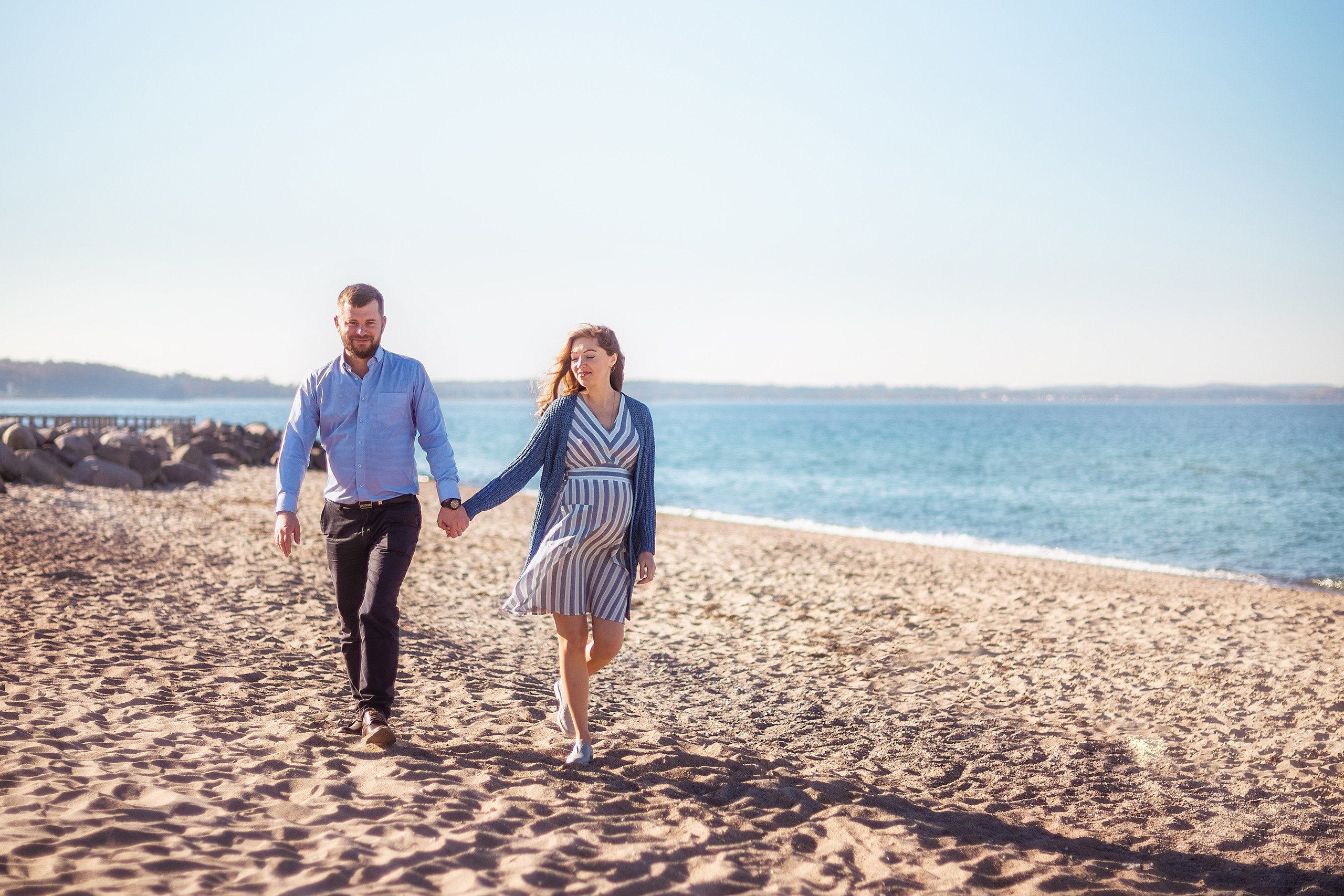 Babybauchfotograf an der Ostsee