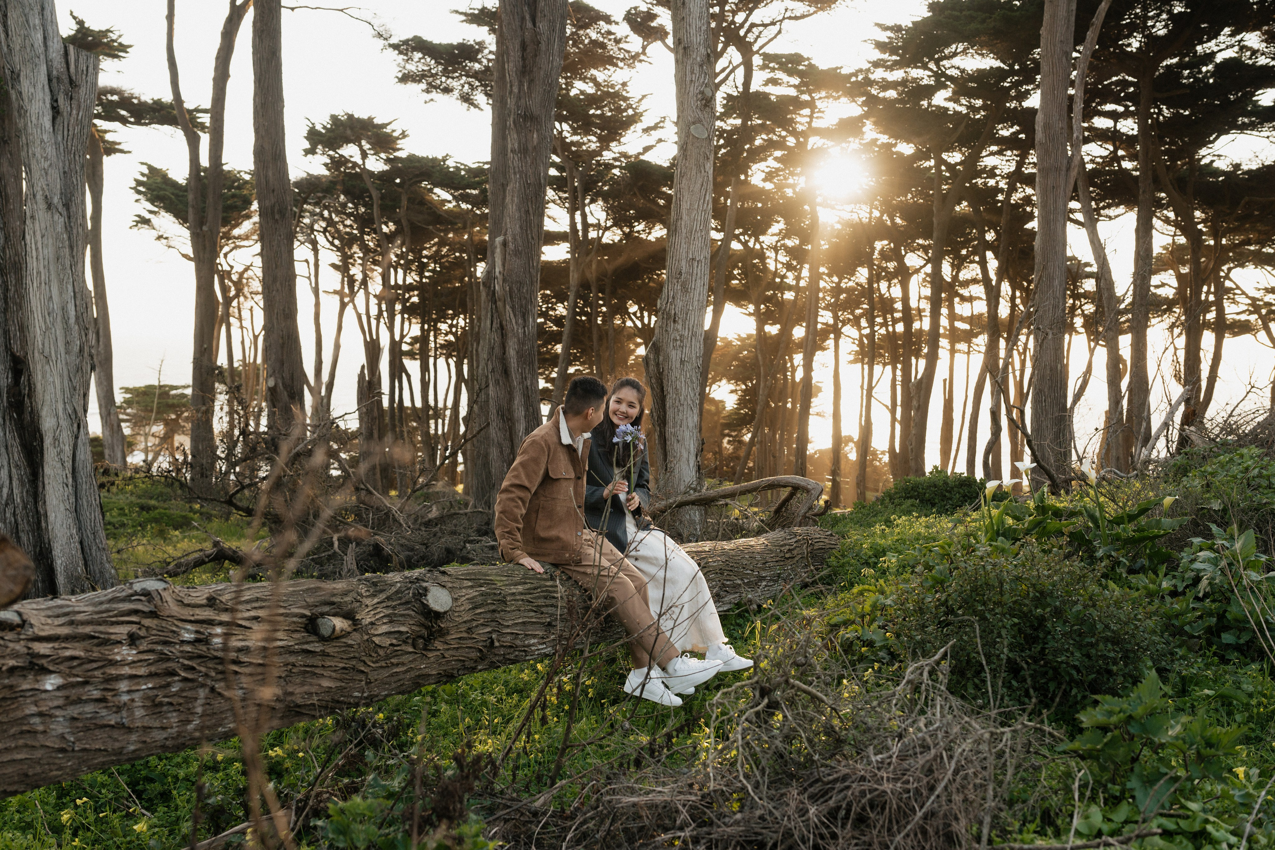 Golden Hour Magic at Sutro Baths. Soulo Photography | San Francisco Bay Area Based Photographer