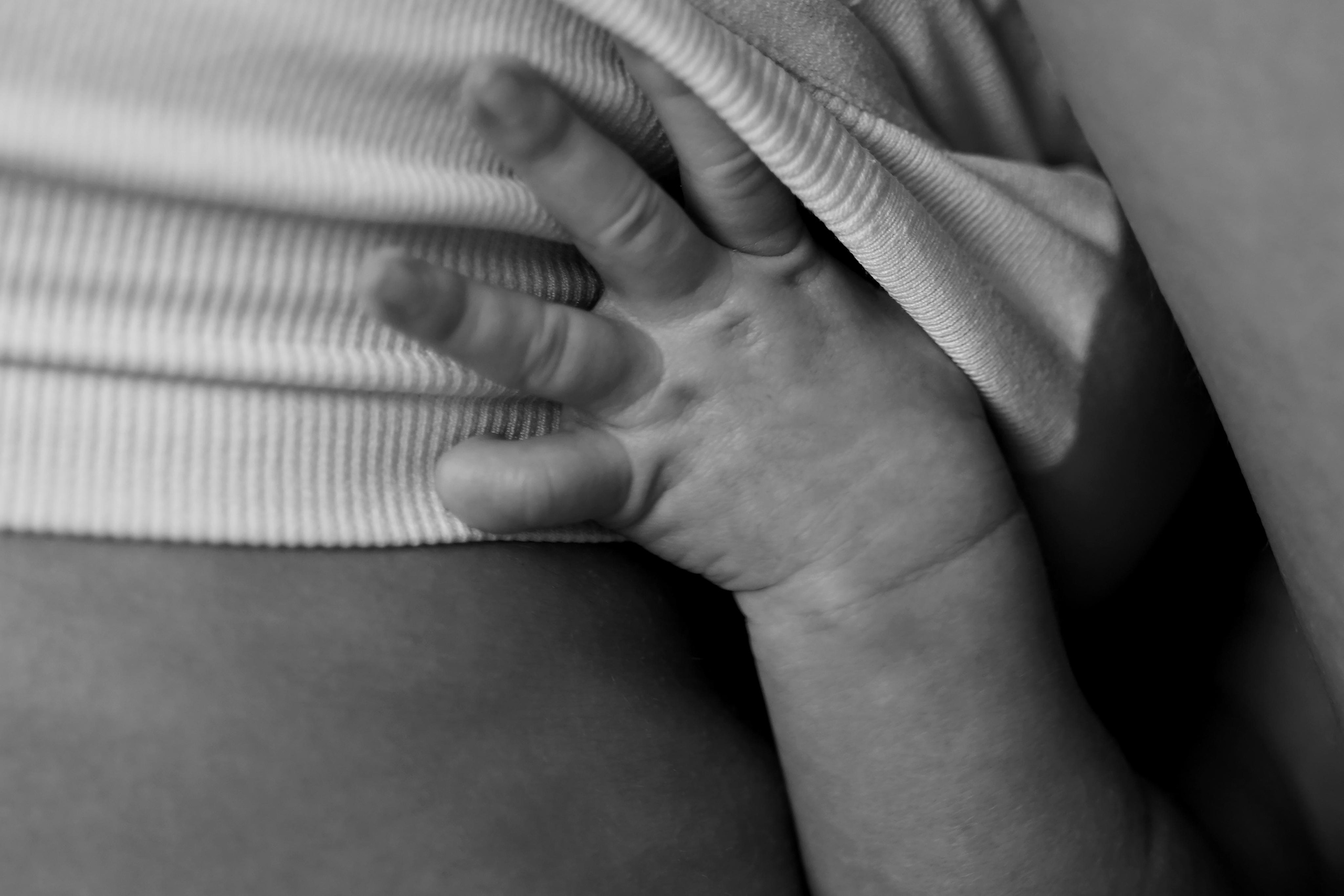 First month at home. Photographer in Barcelona Spain Zhanna Zakharchenko