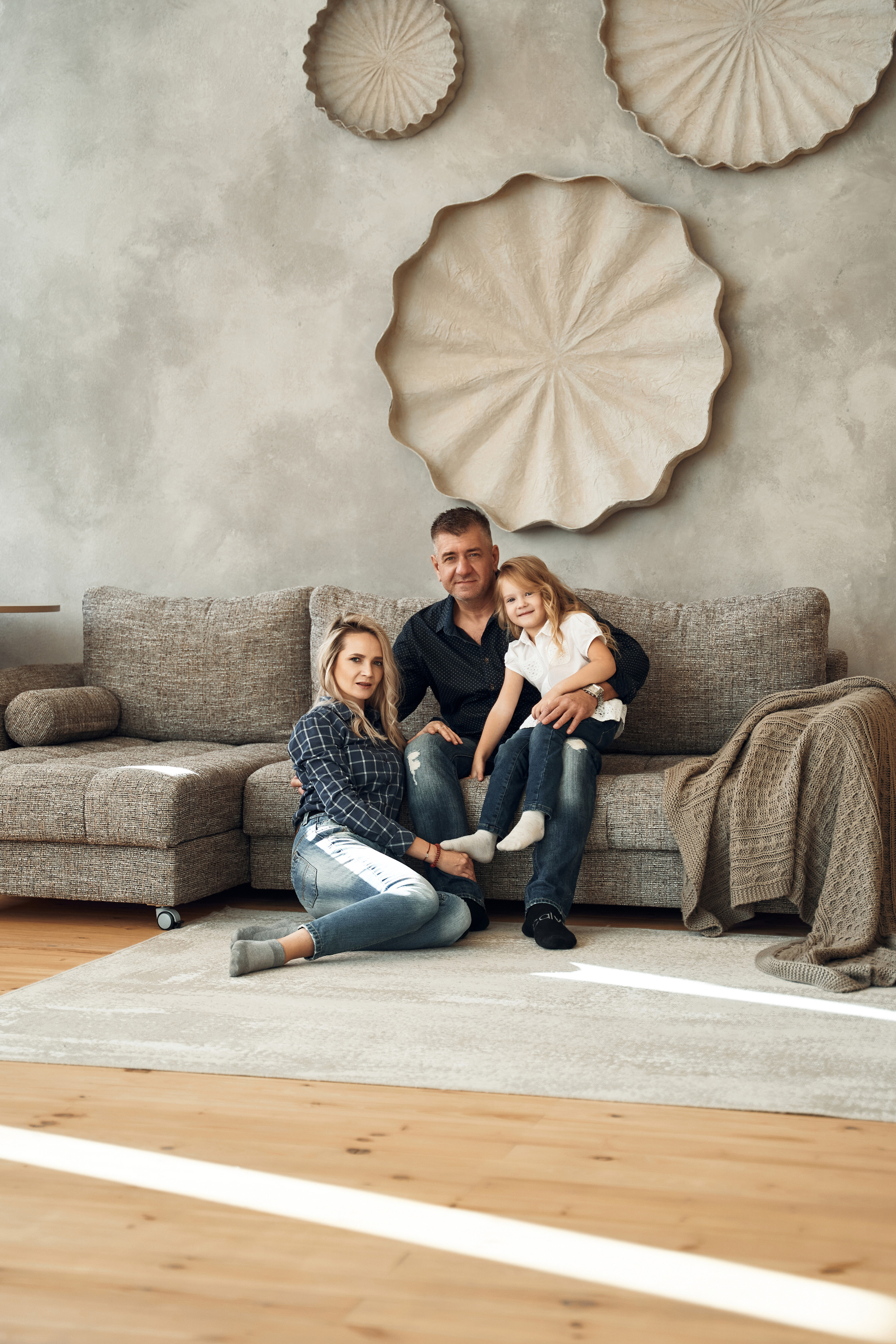 Солнечное счастье. Сергей, Ольга и МАРУСЯ))). Фотограф в Барселоне Жанна Захарченко