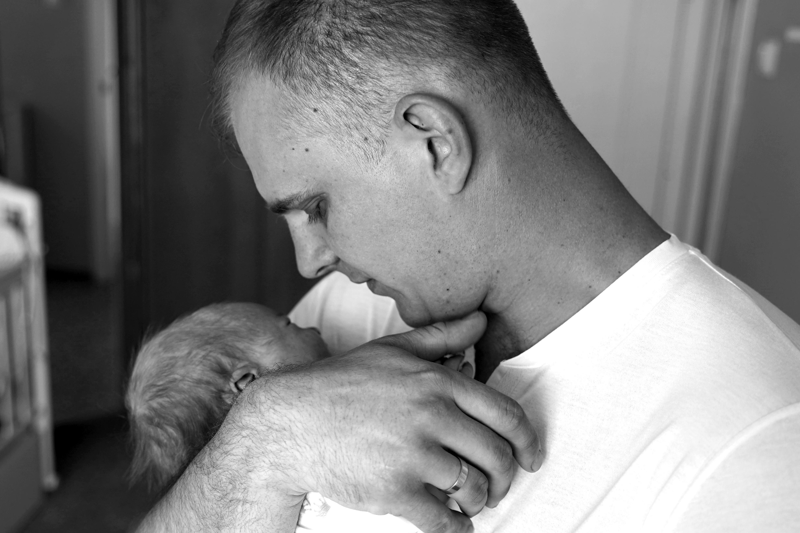 First month at home. Photographer in Barcelona Spain Zhanna Zakharchenko